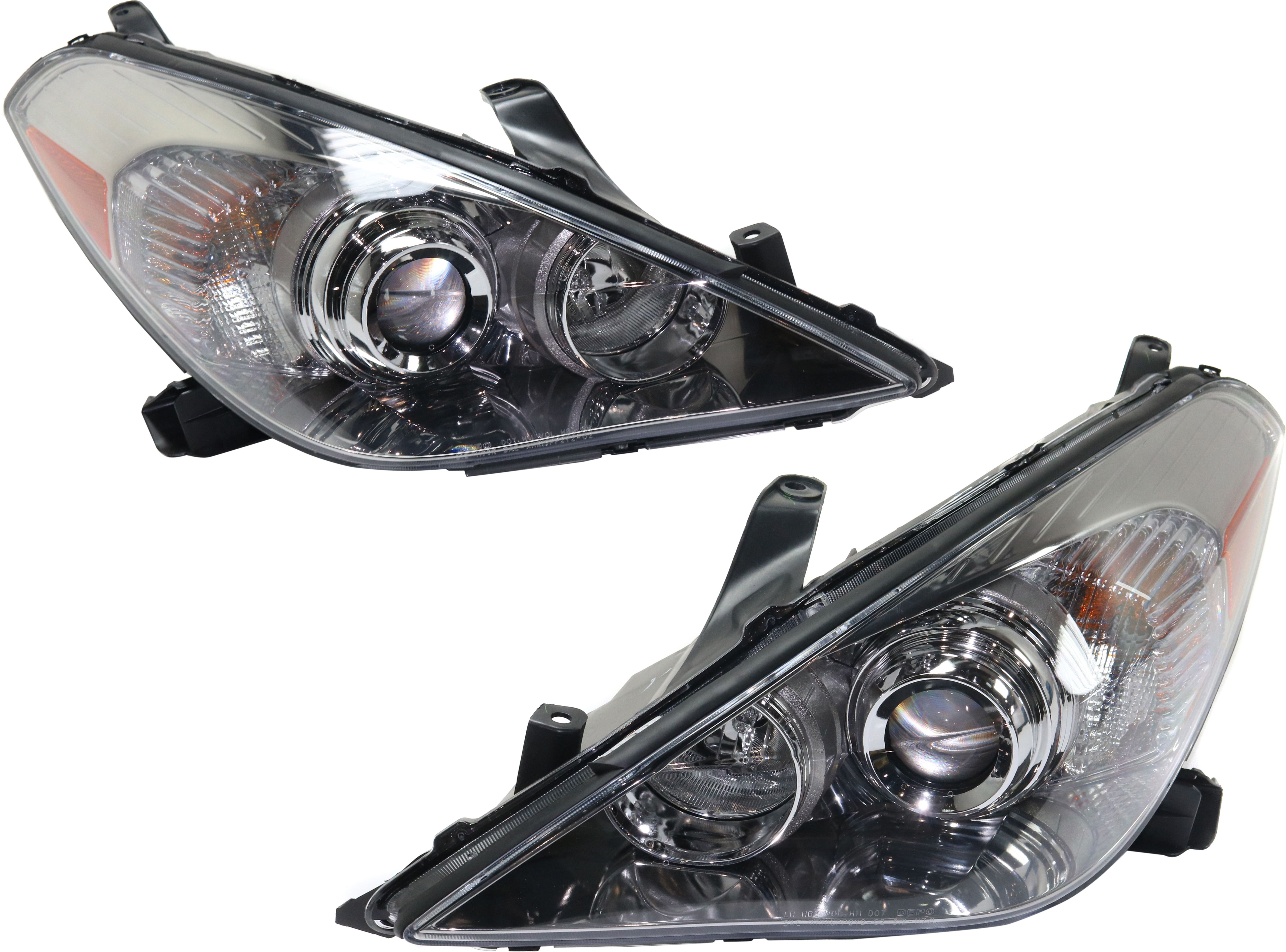 AM SOLARA 07-08 HEAD LAMP RH AND LH Assembly SE SLE Models Convertible Coupe SKU SET REPT100173 Partslink TO2502186 TO2503186 OEM 8115006422-8111006422