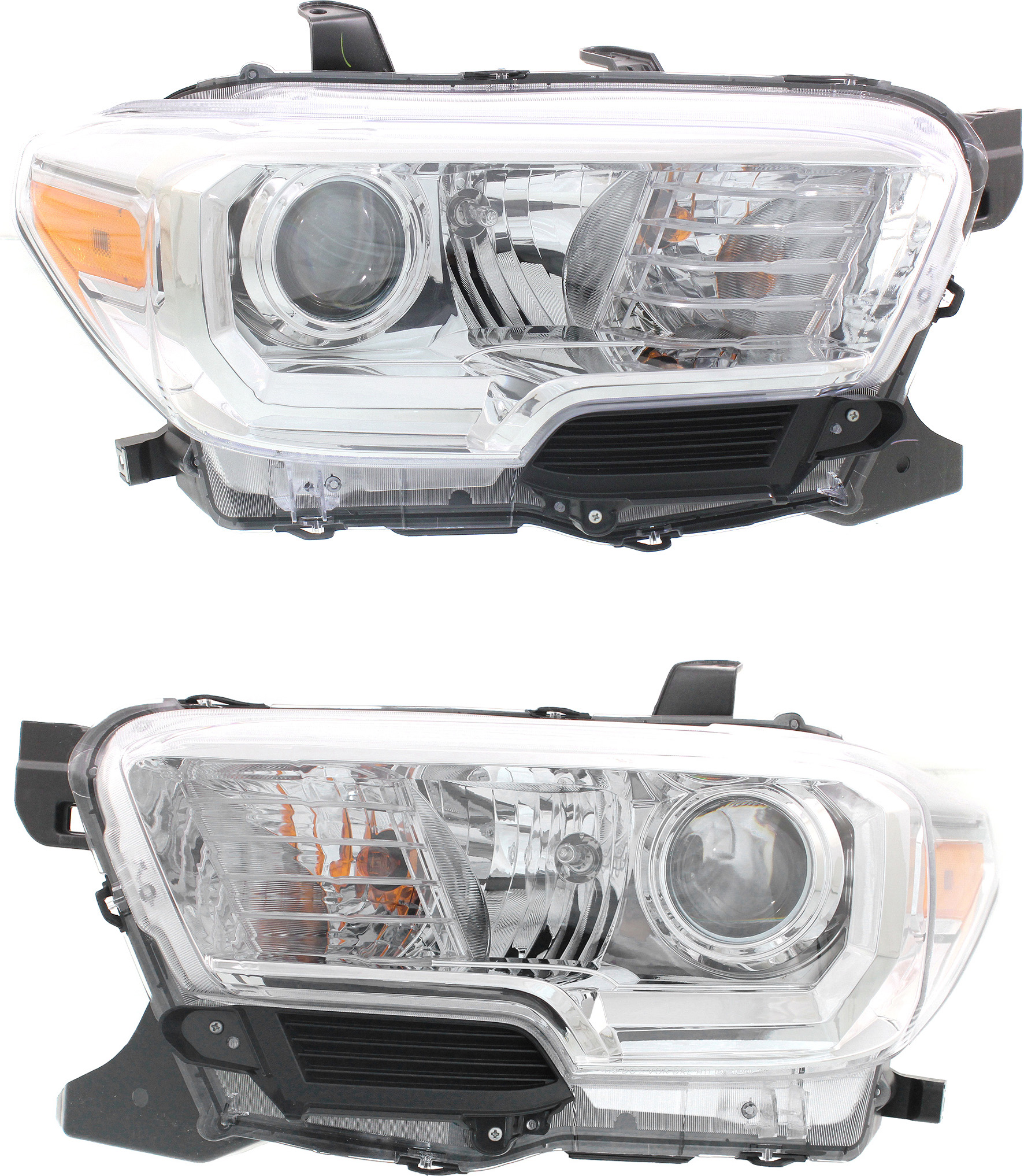 AM TACOMA 16-18 HEAD LAMP RH AND LH Assembly Halogen w o LED DRL w o Fog Lights SKU SET REPT100333 Partslink TO2503242 TO2502242 OEM 8111004250-8115004250