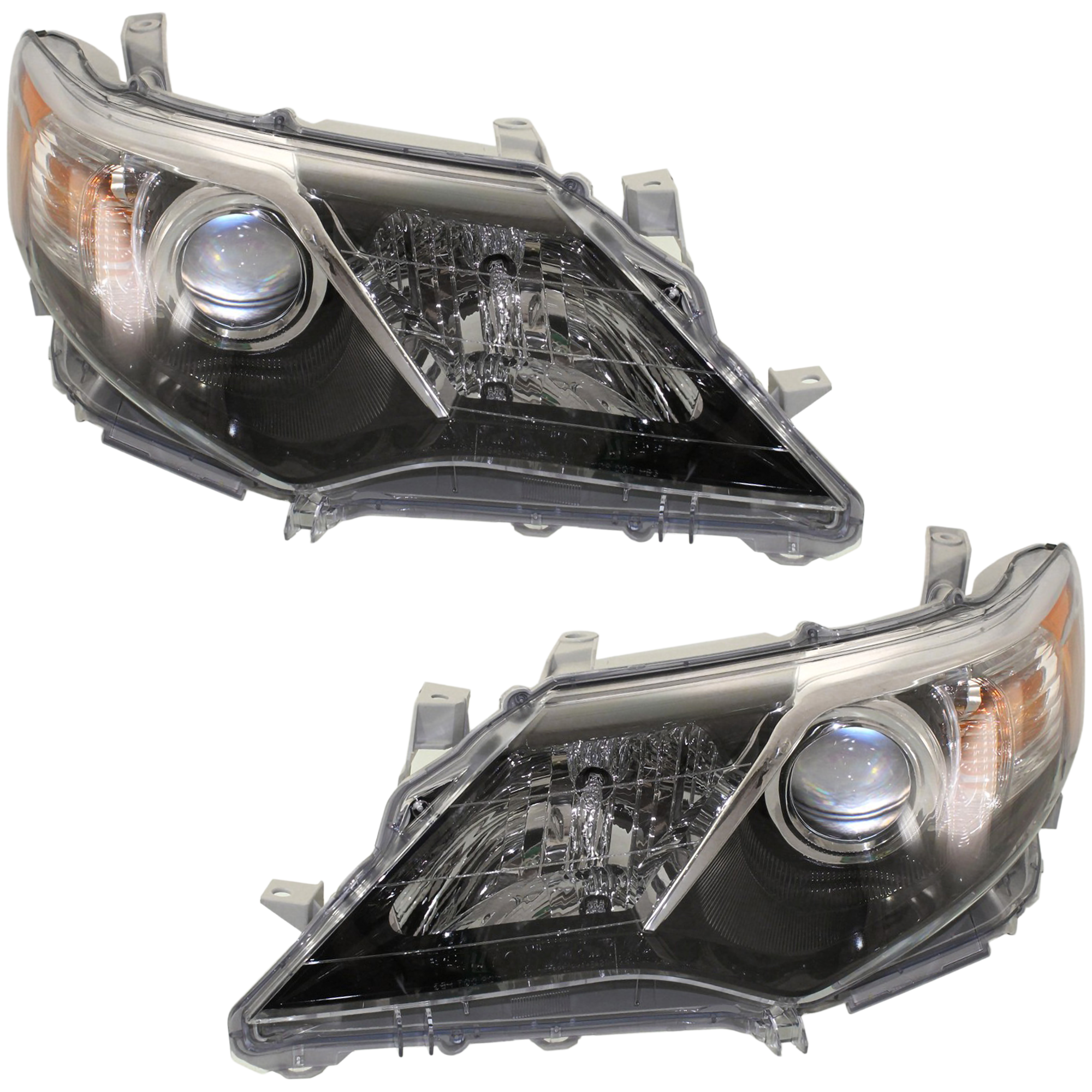 AM CAMRY 12-14 HEAD LAMP RH AND LH Assembly Halogen SE Sport Models SKU SET REPT100355 Partslink TO2503212 TO2502212 OEM 8111006800-8115006800
