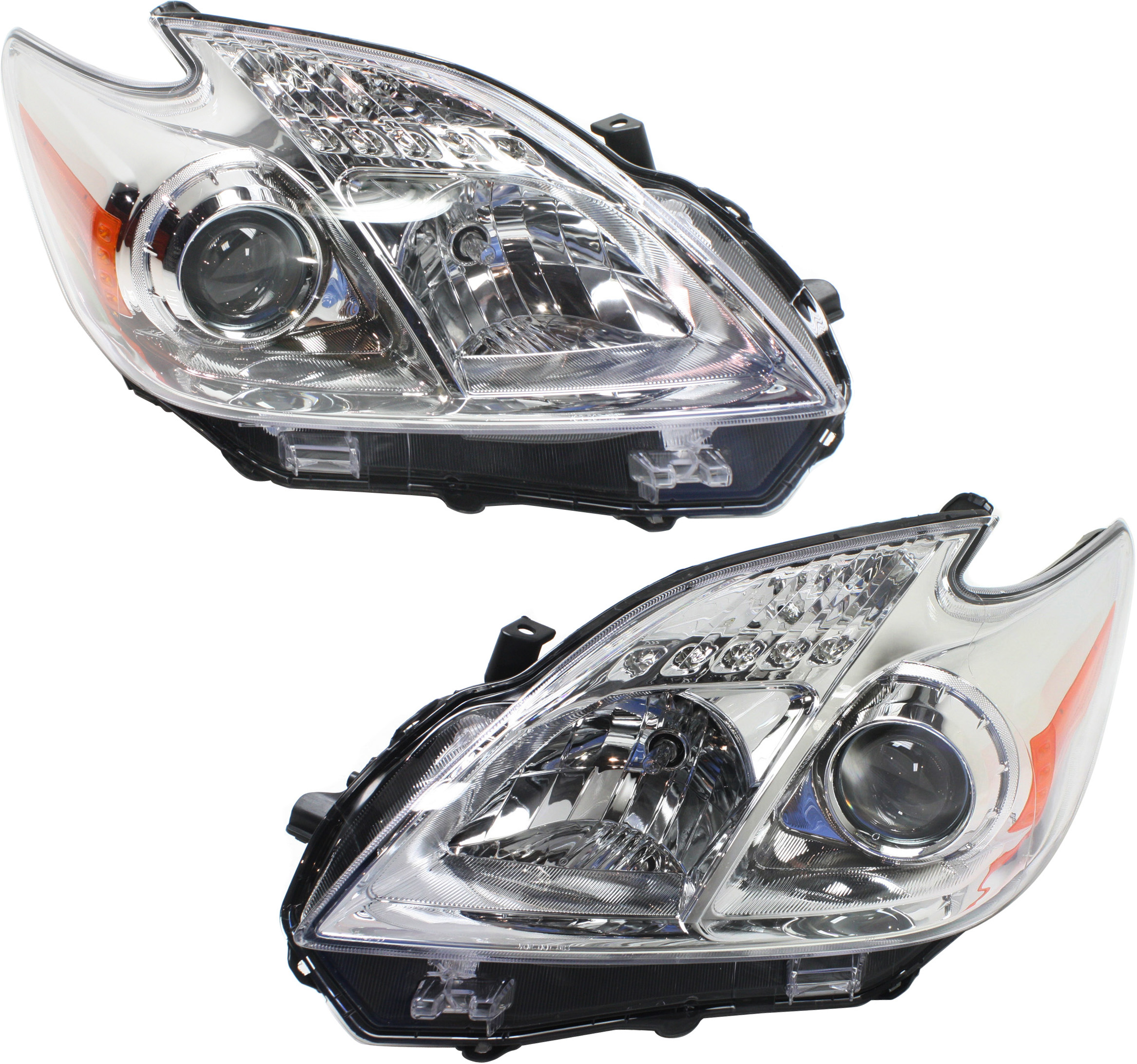 AM PRIUS 12-15 HEAD LAMP RH AND LH Assembly Halogen SKU SET REPT100385 OEM 8113047520 PFM 8117047520 PFM