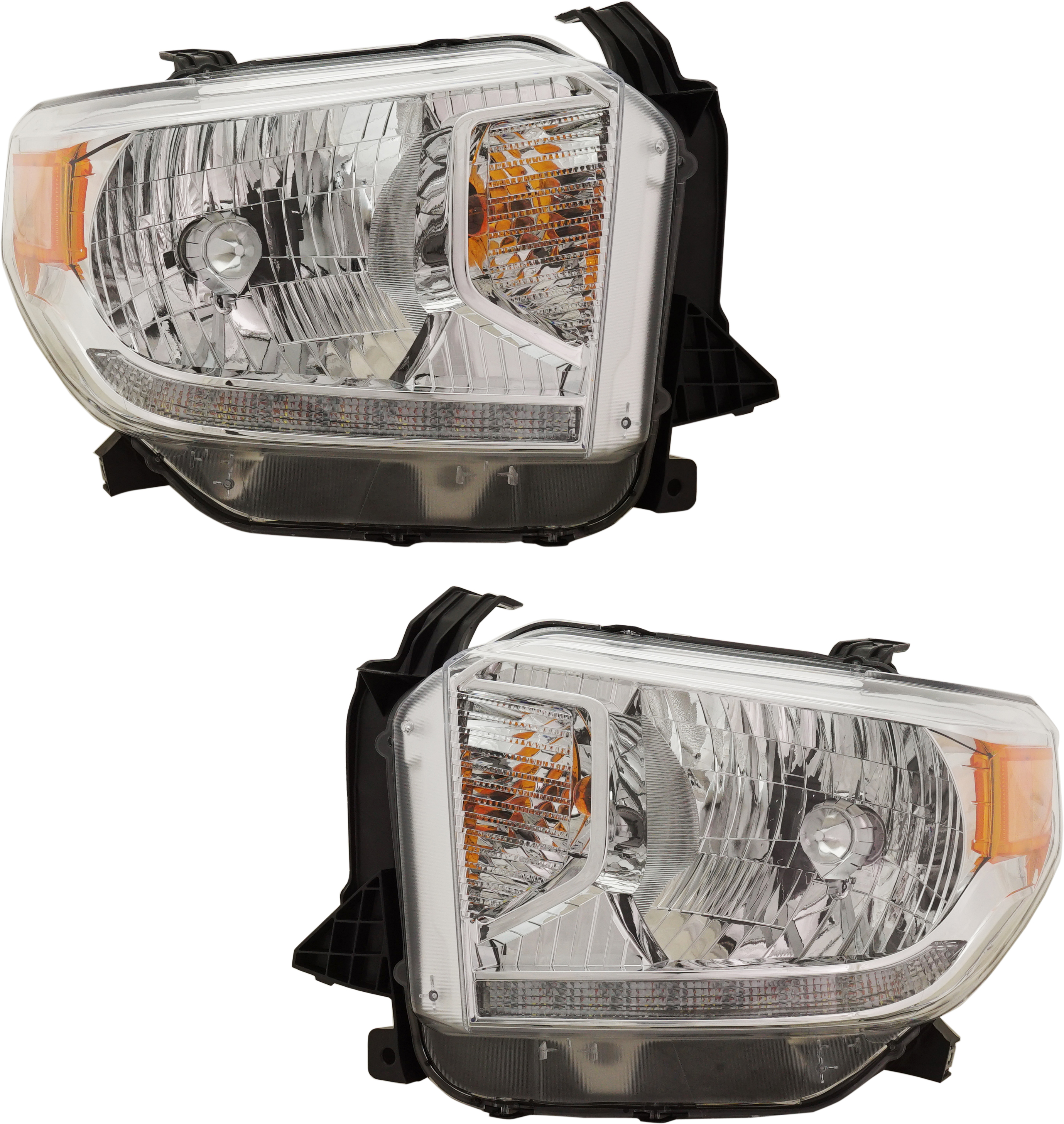 AM TUNDRA 14-17 HEAD LAMP RH AND LH Assembly Halogen 1794 Edition Platinum Models SKU SET REPT100391 Partslink TO2503220 TO2502220 OEM 811100C101-811500C101