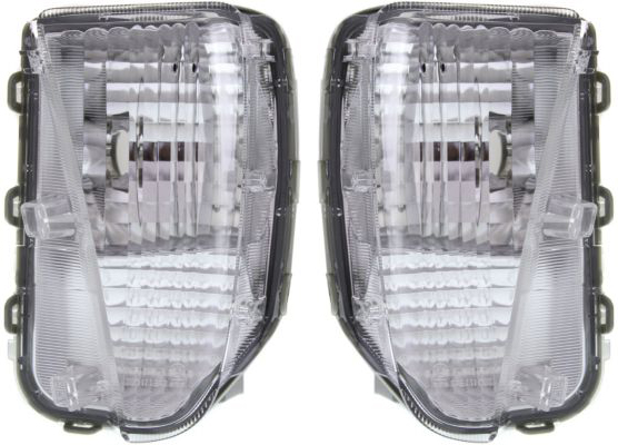 AM PRIUS PLUG IN 12-15 SIGNAL LAMP RH and LH Lens and Housing w o Daytime Running Lamp SKU SET REPT106923 Partslink TO2533118 TO2532118 OEM 8151147040-8152147040
