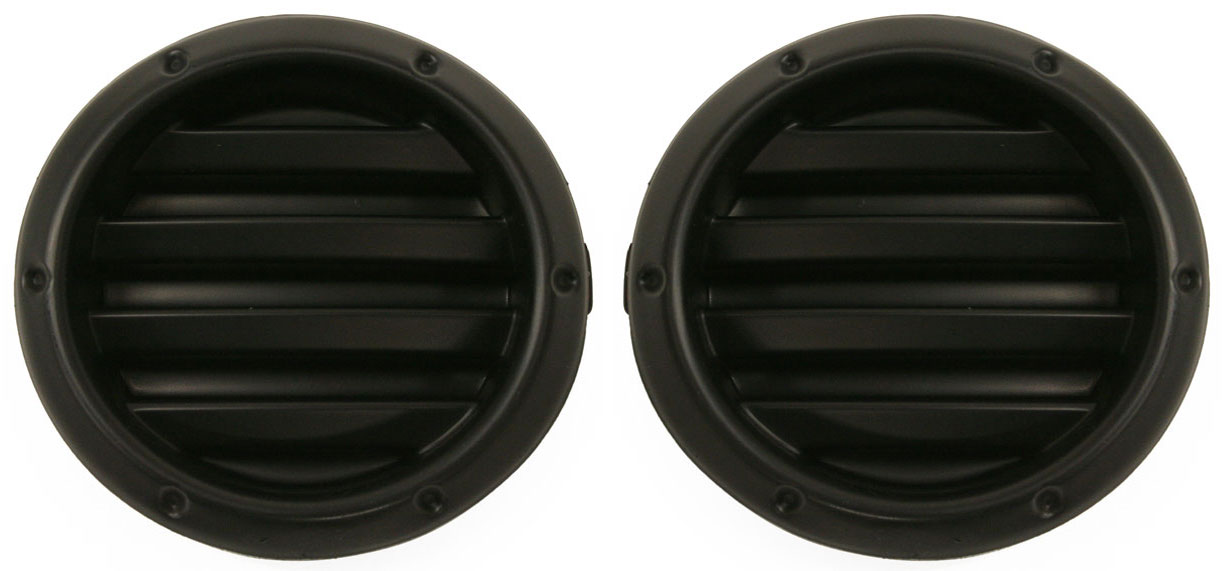 AM HIGHLANDER 04-07 FRONT FOG LAMP COVER RH AND LH Primed SKU SET REPT107501 Partslink TO2599107 TO2598107 OEM 8148148020C0-8148248020C0