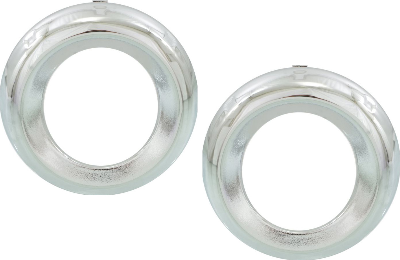 AM RAV4-09-12 FRONT FOG LAMP MOLDING RH AND LH Chrome Limited Model SKU SET REPT107533 Partslink TO1039128 TO1038128 OEM 521270R030-521280R030