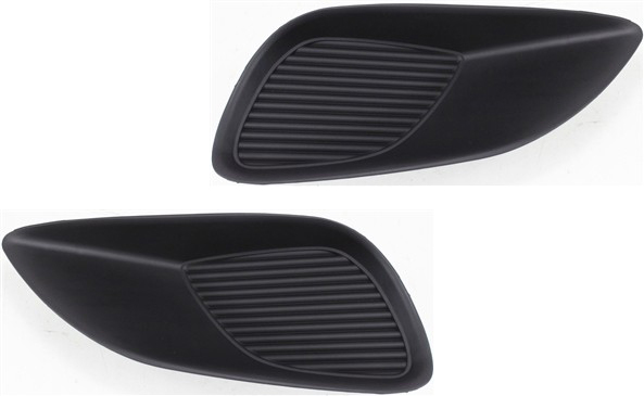 AM YARIS 07-12 FRONT FOG LAMP COVER RH AND LH Primed w o fog light hole SKU SET REPT107547 Partslink TO2599105 TO2598105 OEM 5212752390-5212852100