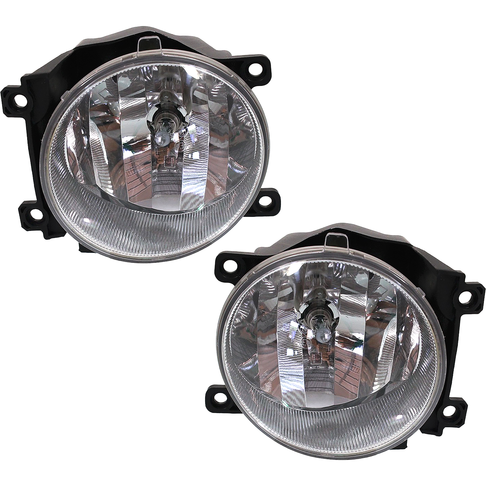 AM LAND CRUISER RAV4-13-15 FRONT FOG LAMP RH AND LH Assembly Halogen SKU SET REPT107565 Partslink TO2592127 TO2593127 OEM 8121060200-8122060120