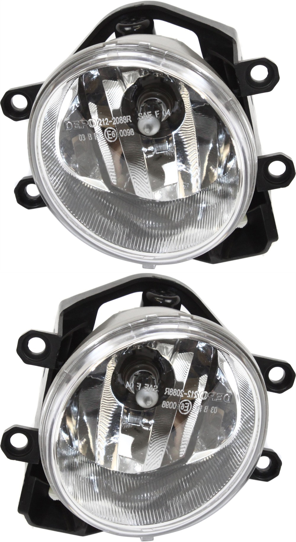 AM GS350 GS450H RX350 RX450H 14-15-4RUNNER 14-18 FRONT FOG LAMP RH AND LH Assy RX350 RX450H Japan Built CAPA SKU SET REPT107573Q Partslink TO2593126C TO2592126C OEM 8121012230-8122012230