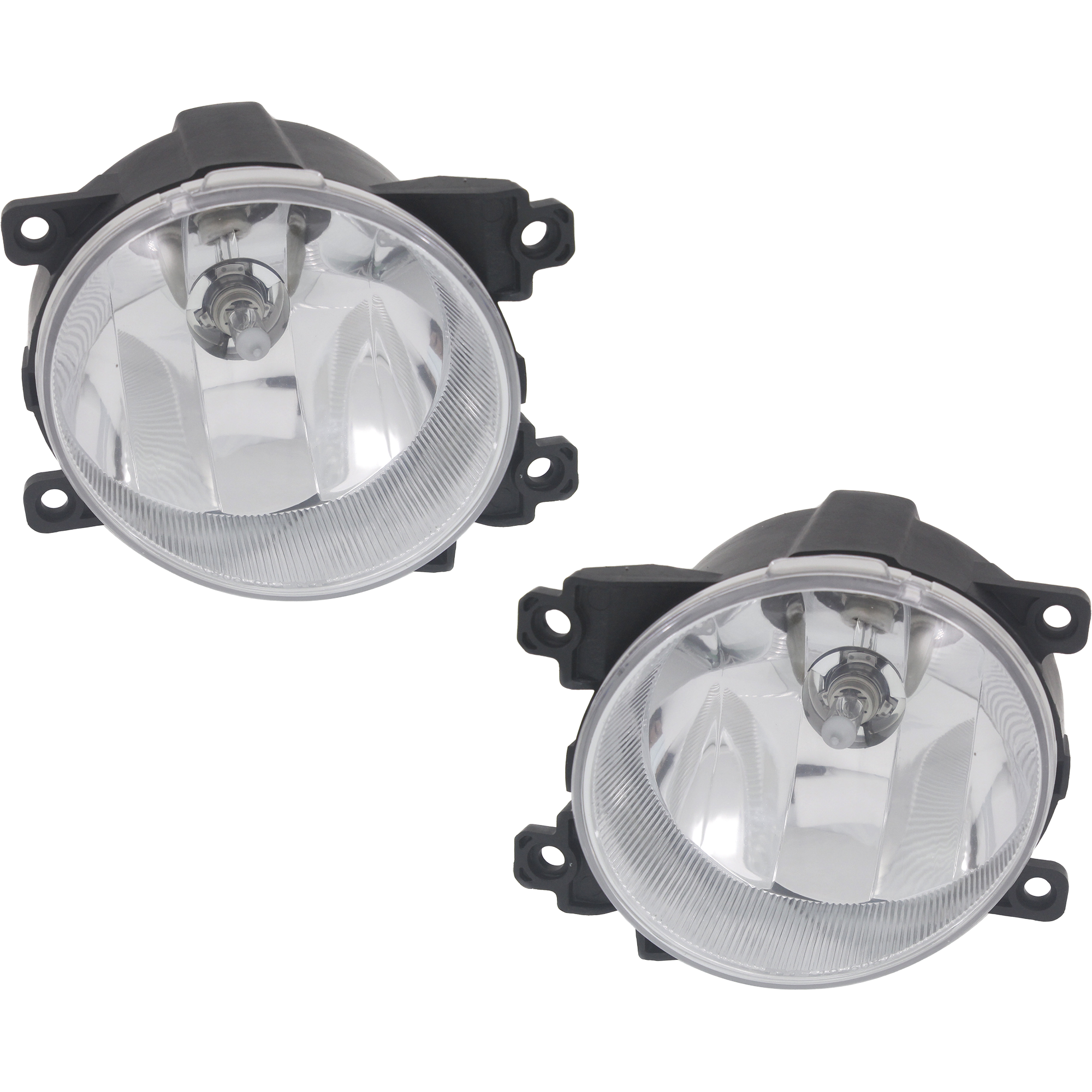 AM RAV4-13-15 FRONT FOG LAMP RH AND LH Assembly Halogen w Type A Fog Lights SKU SET REPT107577 Partslink TO2593130 TO2592130 OEM 812100R020-812200R020