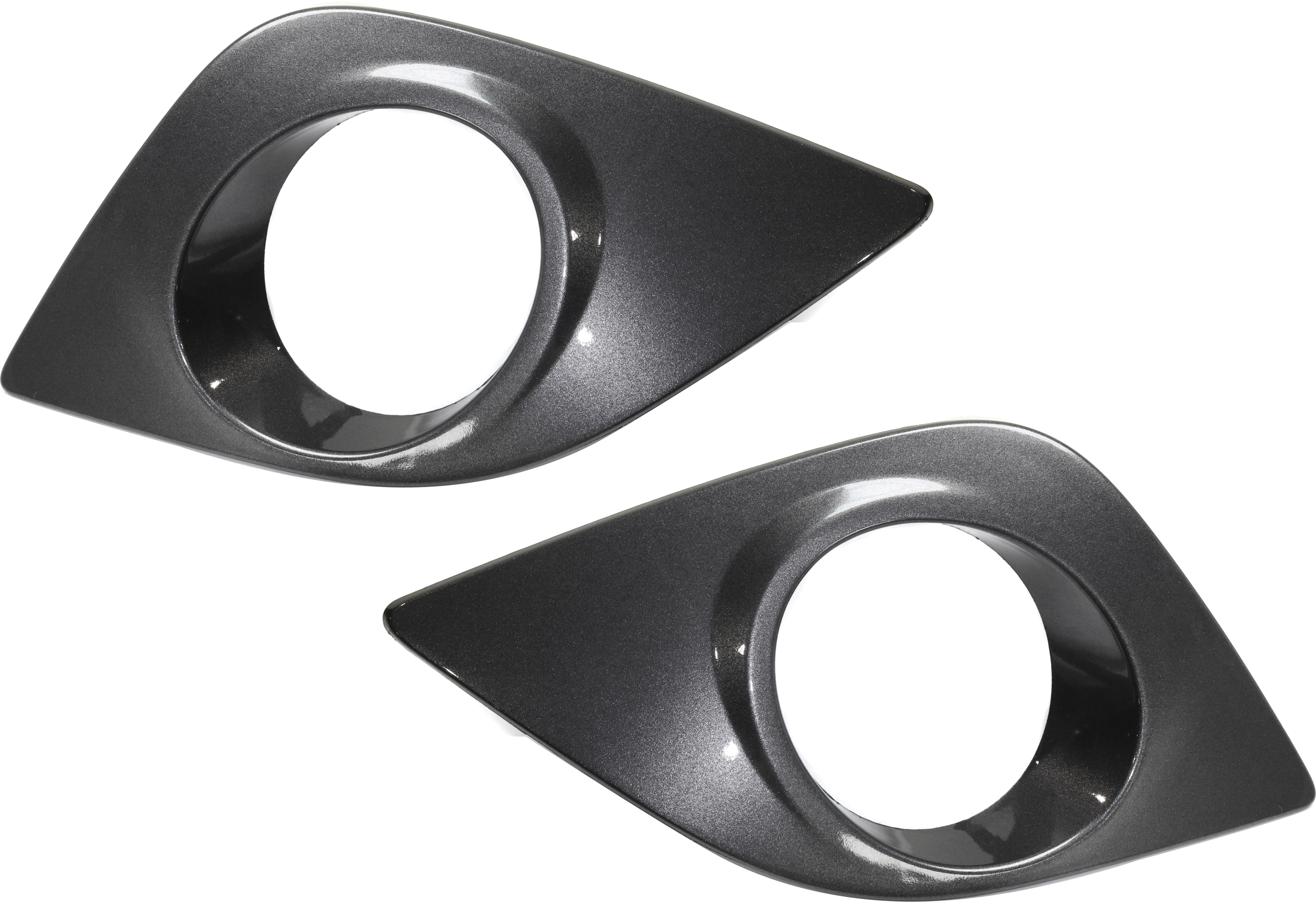 AM COROLLA 15-16 FRONT FOG LAMP MOLDING RH AND LH Primed L LE LE Eco Models SKU SET REPT108209 Partslink TO1039196 TO1038196 OEM 8148102530-8148202520