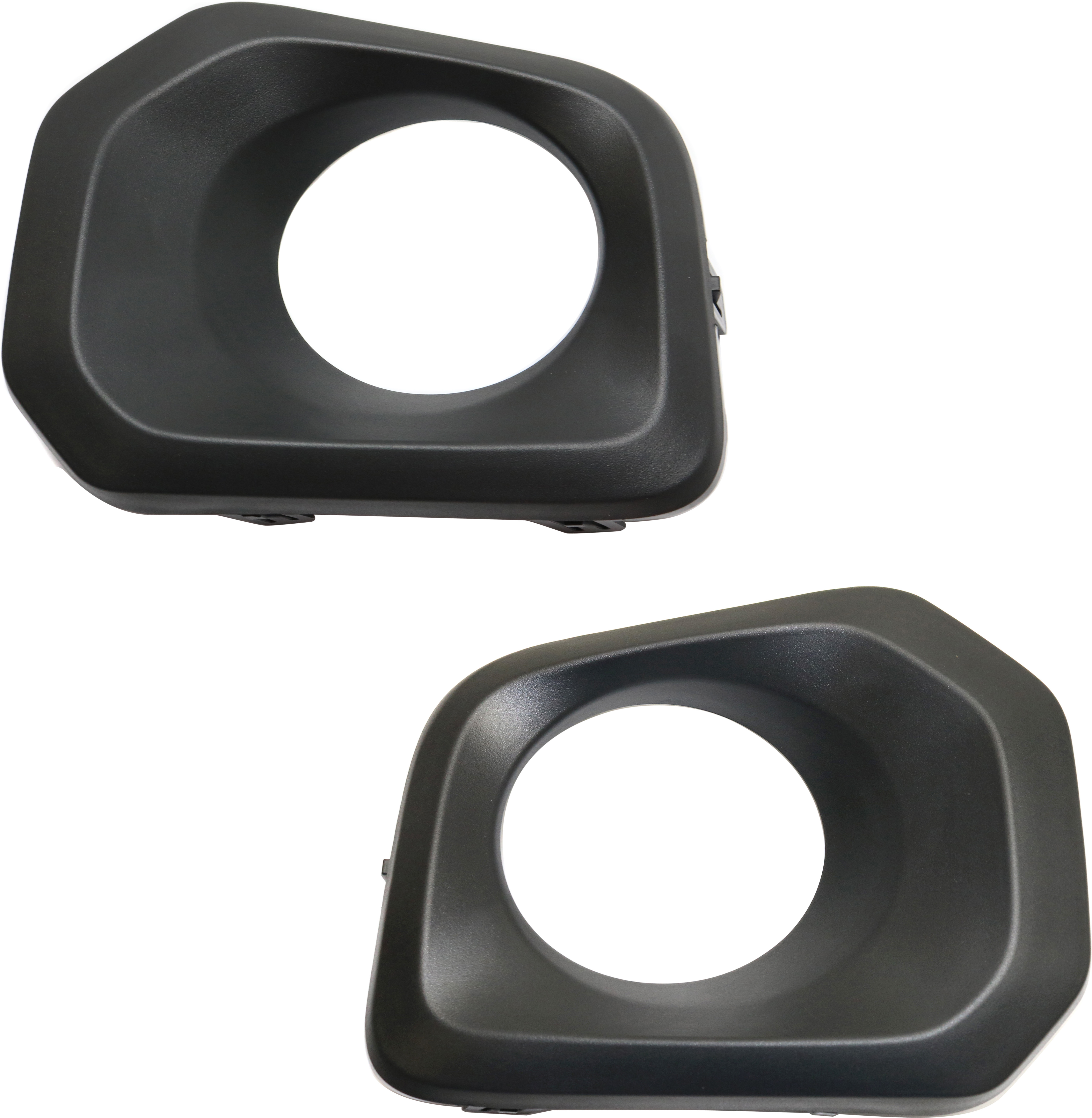AM TACOMA 16-23 FRONT FOG LAMP MOLDING RH AND LH Textured Black SKU SET REPT108211 Partslink TO1039195 TO1038195 OEM 5212704020-5212804020
