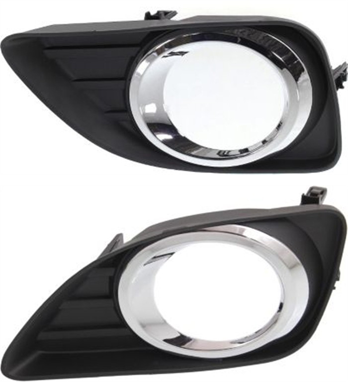 AM CAMRY 10-11 FRONT FOG LAMP MOLDING RH AND LH Primed SKU SET REPT108609 Partslink TO1039131 TO1038131 OEM 5203006050-5204006050