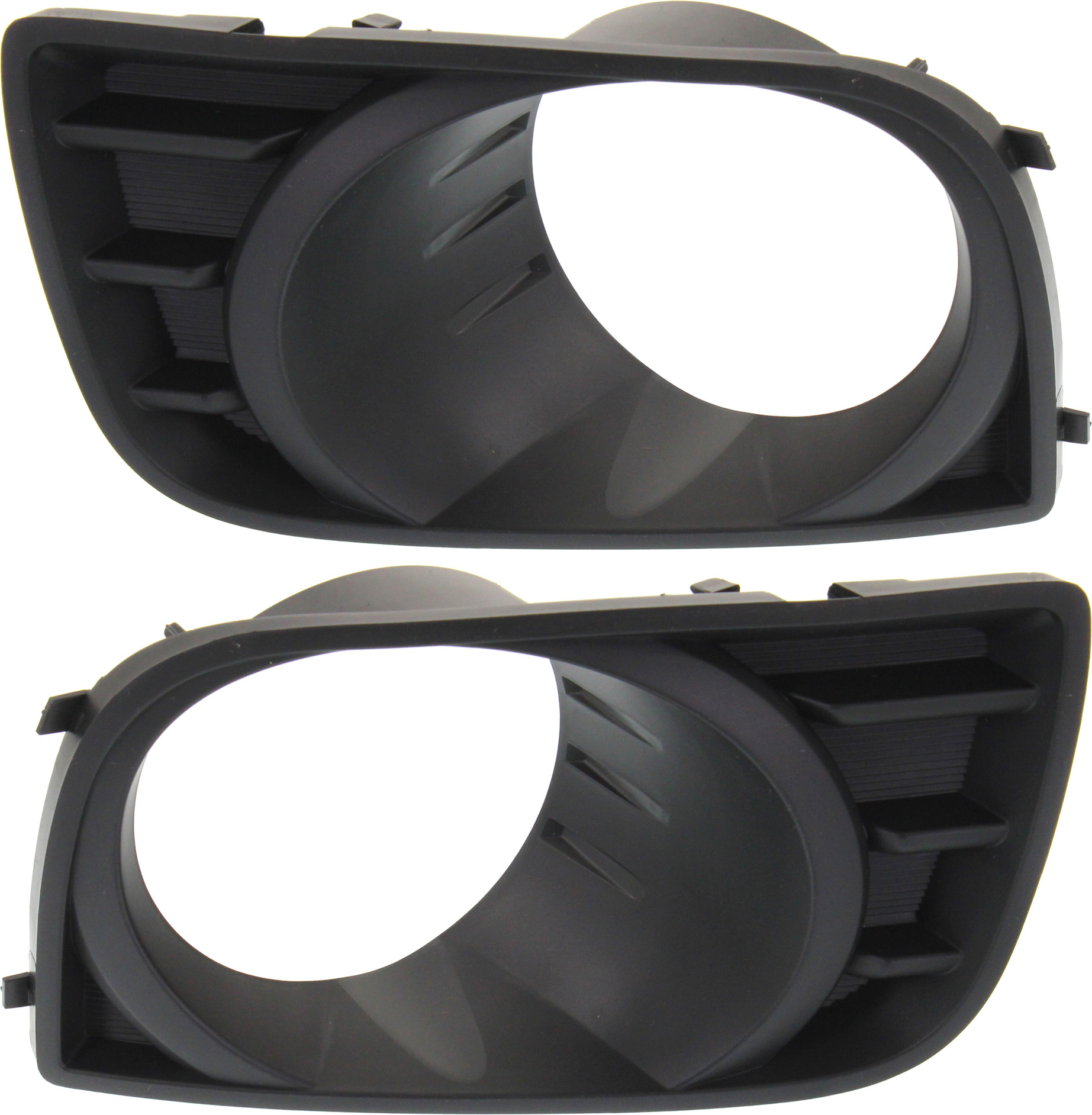 AM SEQUOIA 08-17 FRONT FOG LAMP MOLDING RH AND LH Primed SKU SET REPT108625 Partslink TO1039157 TO1038157 OEM 814810C021-814820C021