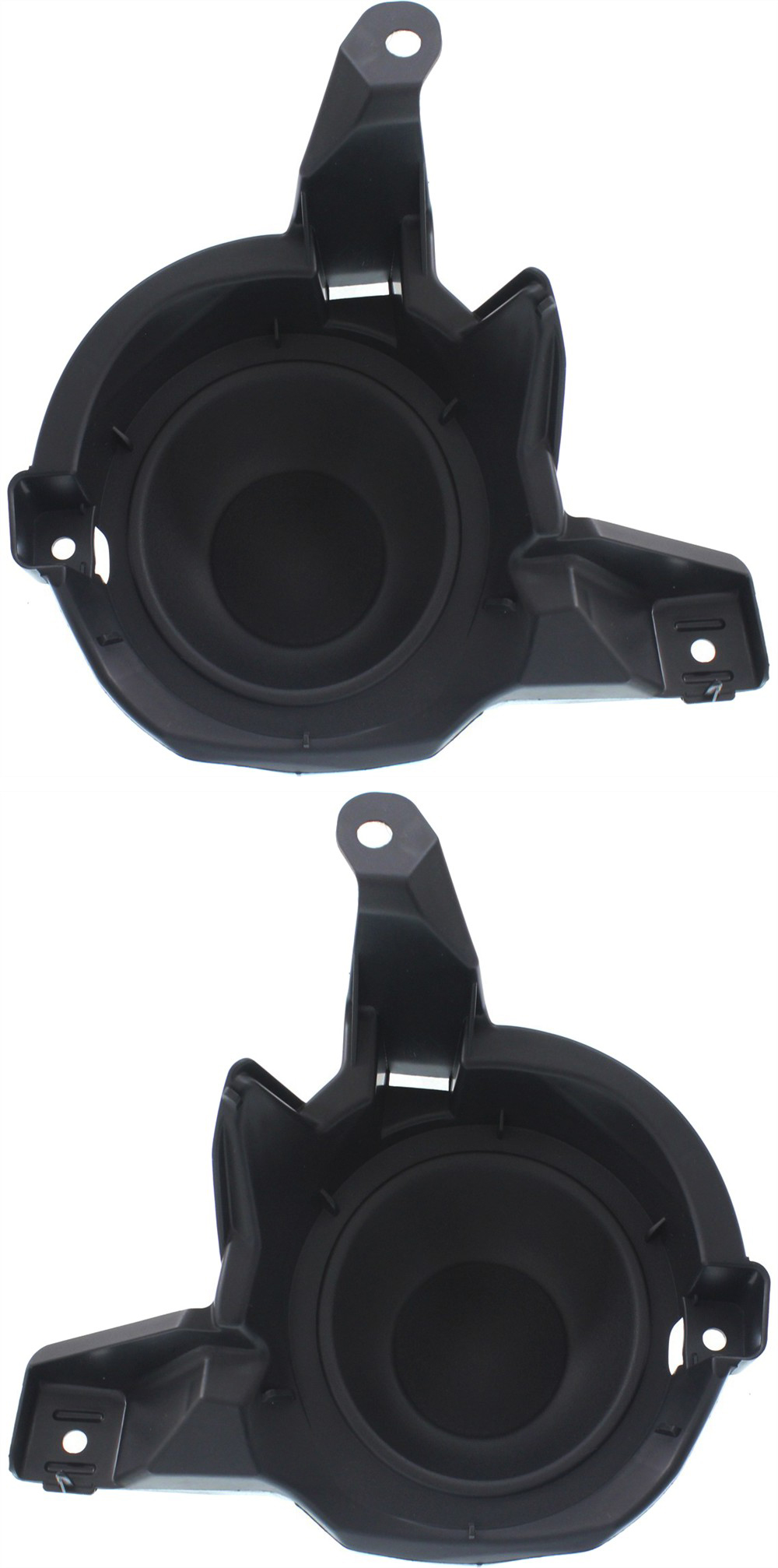 AM RAV4-13-15 FRONT FOG LAMP COVER RH AND LH Black SKU SET REPT108649 Partslink TO1039167 TO1038167 OEM 521270R070-521280R070