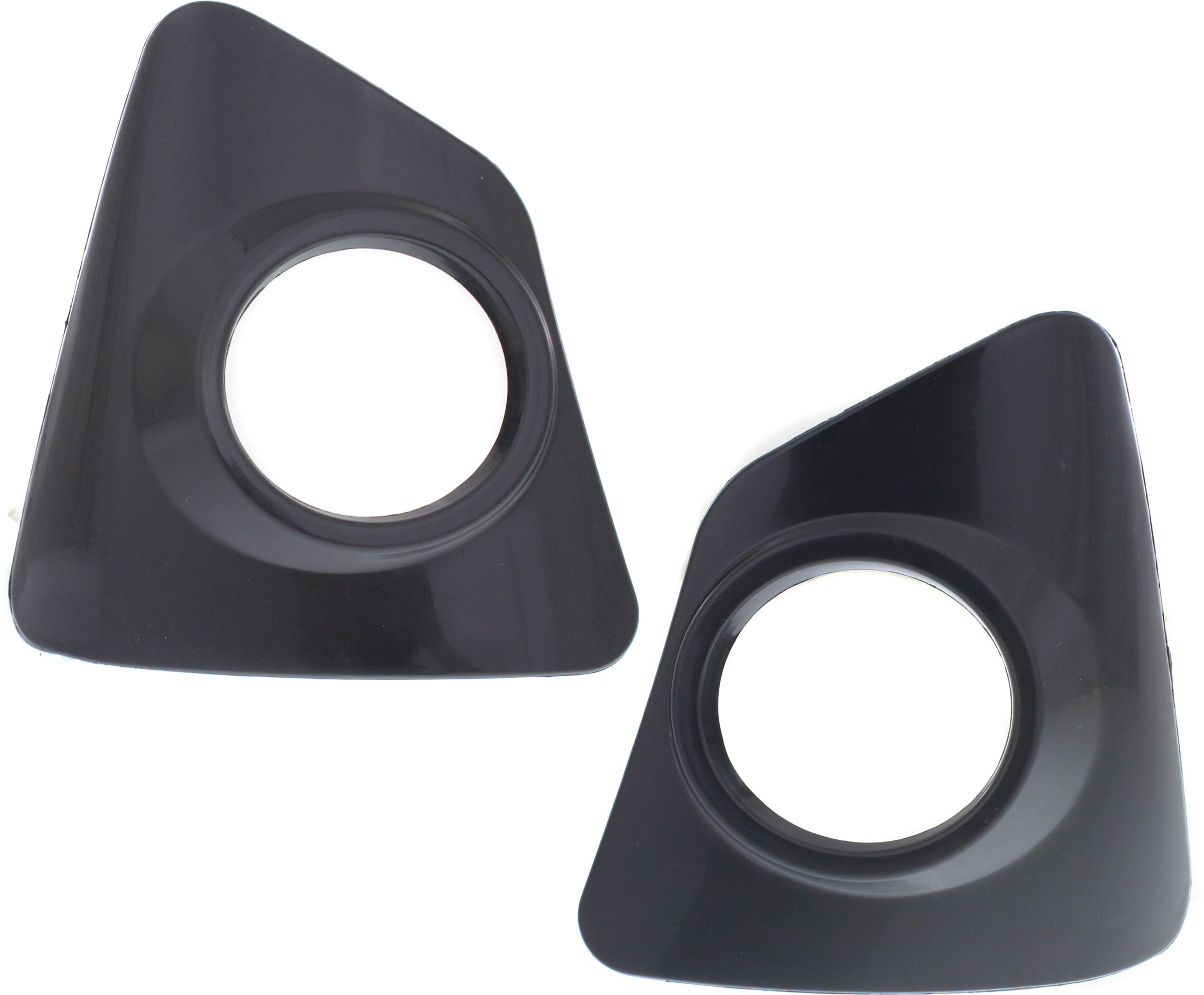 AM COROLLA 14-16 FRONT FOG LAMP MOLDING RH AND LH Primed SKU SET REPT108659 Partslink TO1039172 TO1038172 OEM 8148102480-8148202470