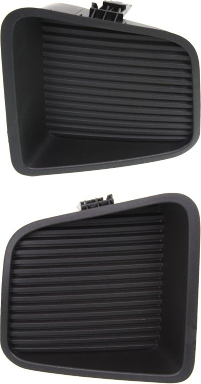 AM TUNDRA 14-21 FRONT FOG LAMP COVER RH AND LH Textured Black w o fog light hole SKU SET REPT108661 Partslink TO1039174 TO1038174 OEM 521270C060-521280C060