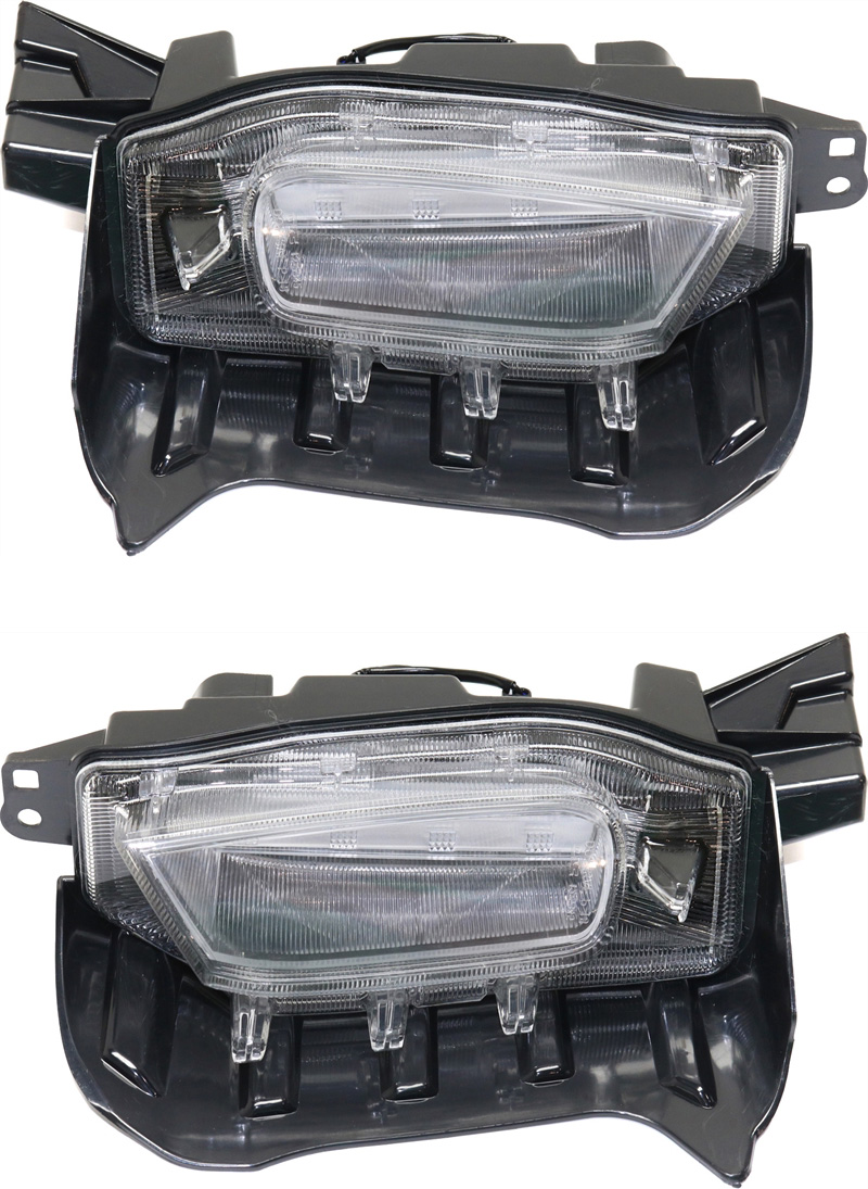 AM PRIUS V 15-18 DRIVING LAMP RH AND LH Assembly Daytime Running Lamp SKU SET REPT111503 Partslink TO2563101 TO2562101 OEM 8143047041-8144047041