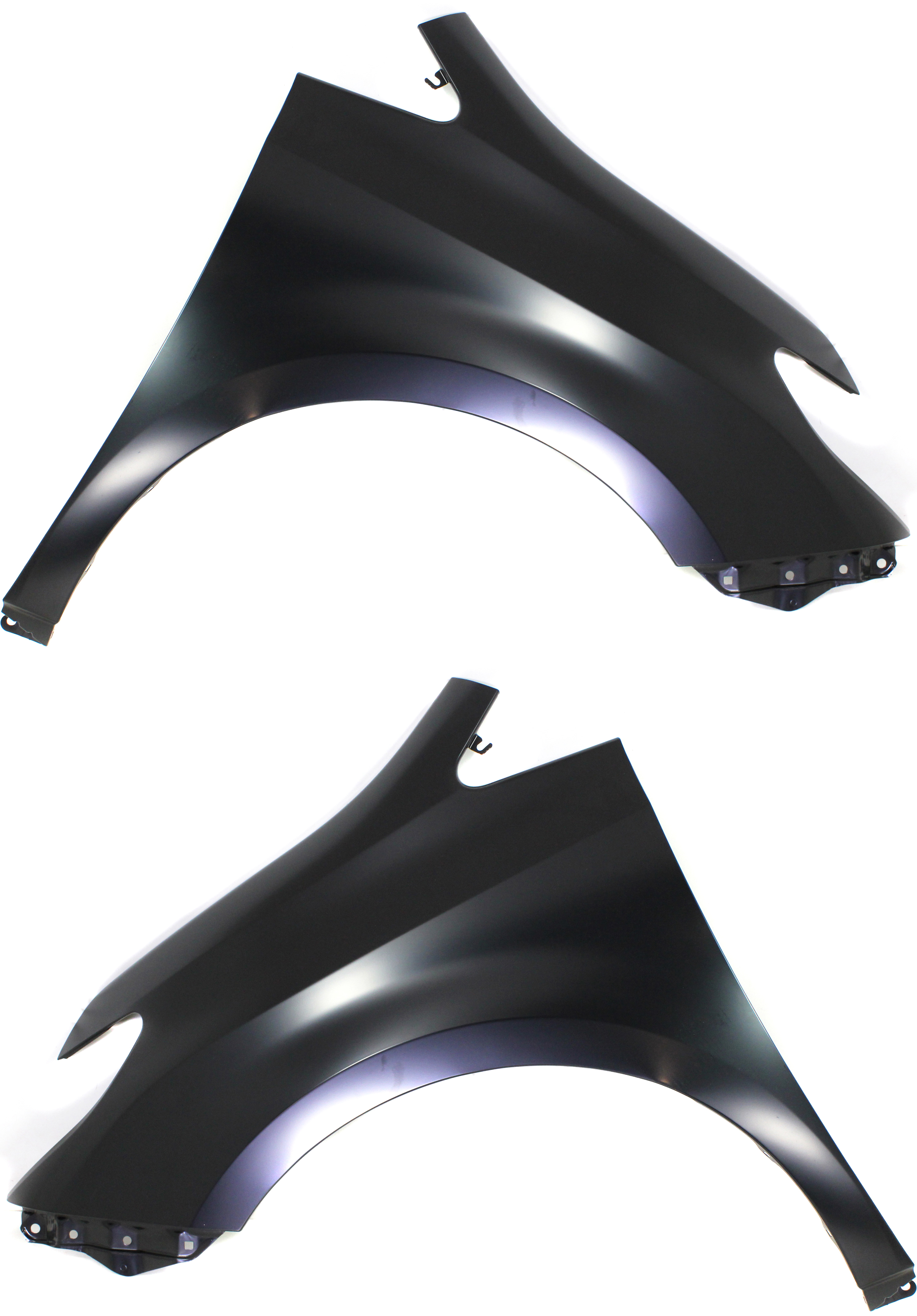 AM SIENNA 11-20 FRONT FENDER RH AND LH Primed w o Antenna Hole SKU SET REPT220123 Partslink TO1240234 TO1240272 TO1241234 TO1241272 OEM 5381108040-5381108060-53812080