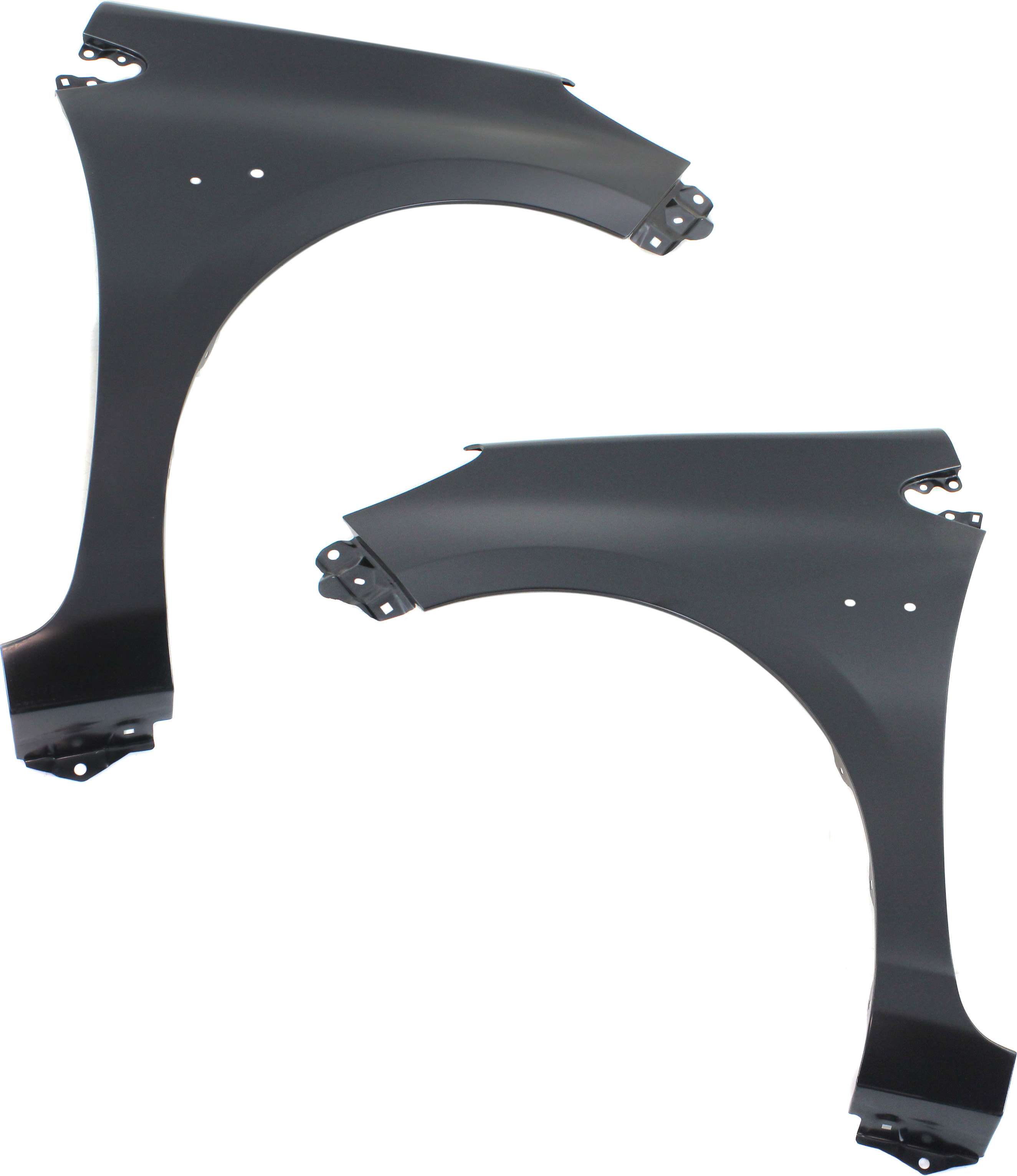AM PRIUS C 12-16 FRONT FENDER RH AND LH Primed Steel SKU SET REPT220177 Partslink TO1241241 TO1240241 OEM 5380152130-5380252130