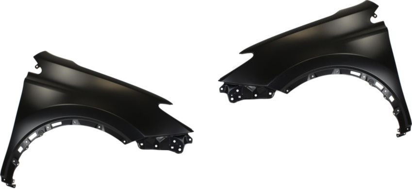 AM RAV4-13-18 FRONT FENDER RH AND LH Primed Exc. EV Hybrid Models North America Built Vehicle Steel w o Side Light Hole CAPA SKU SET REPT220179Q Partslink TO1241244C TO1241245C TO1240244C TO1240245C OEM 538010R070-5380142170-538020R0
