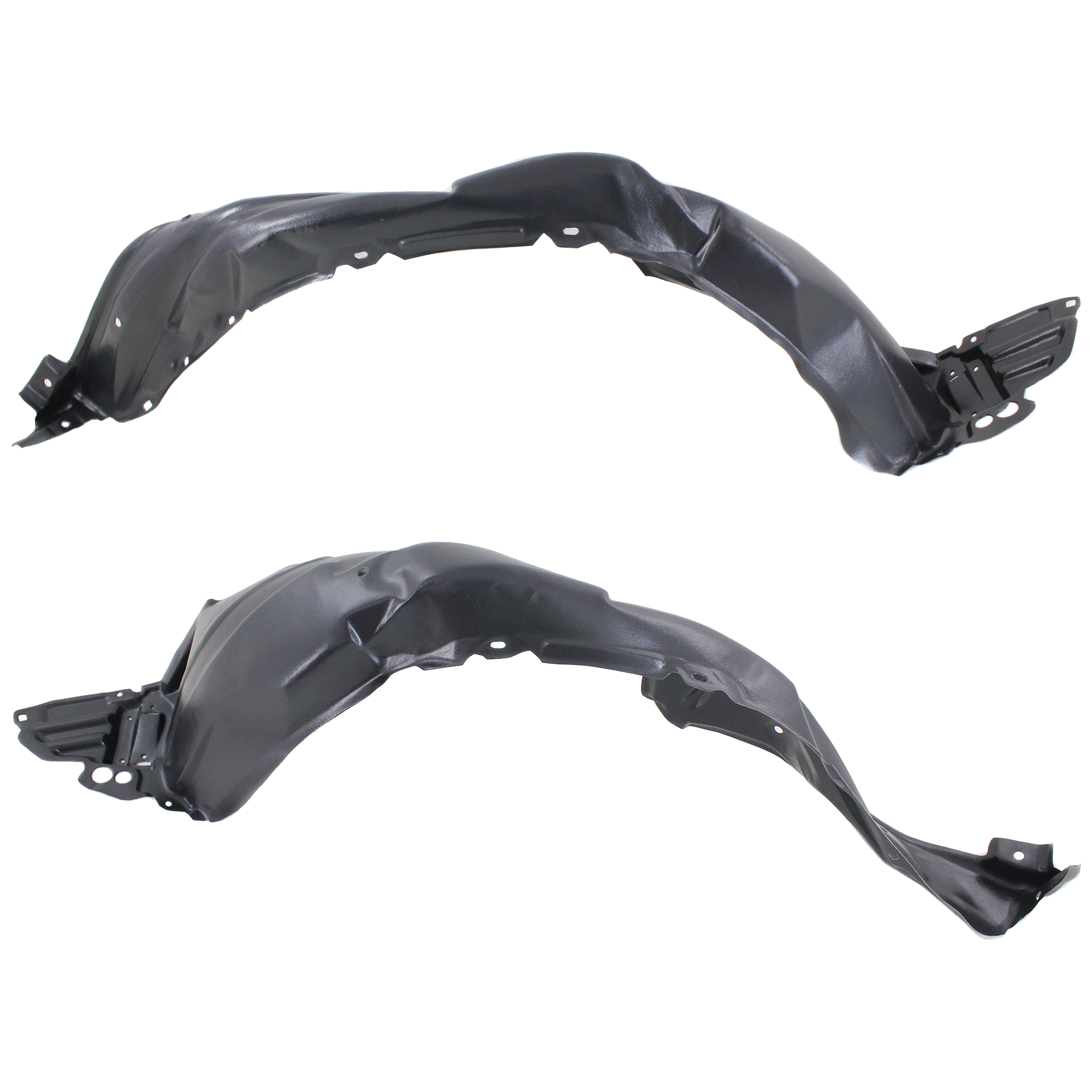 AM YARIS 12-17 FRONT FENDER LINER RH AND LH France Built Vehicle 14-17 Japan Built Vehicle 12-14 CE L LE Models Hatchback CAPA SKU SET REPT220185Q Partslink TO1249169C TO1249193C TO1249197C TO1248169C TO1248193C TO1248197C OEM 5380552070-538750D430-538750D1