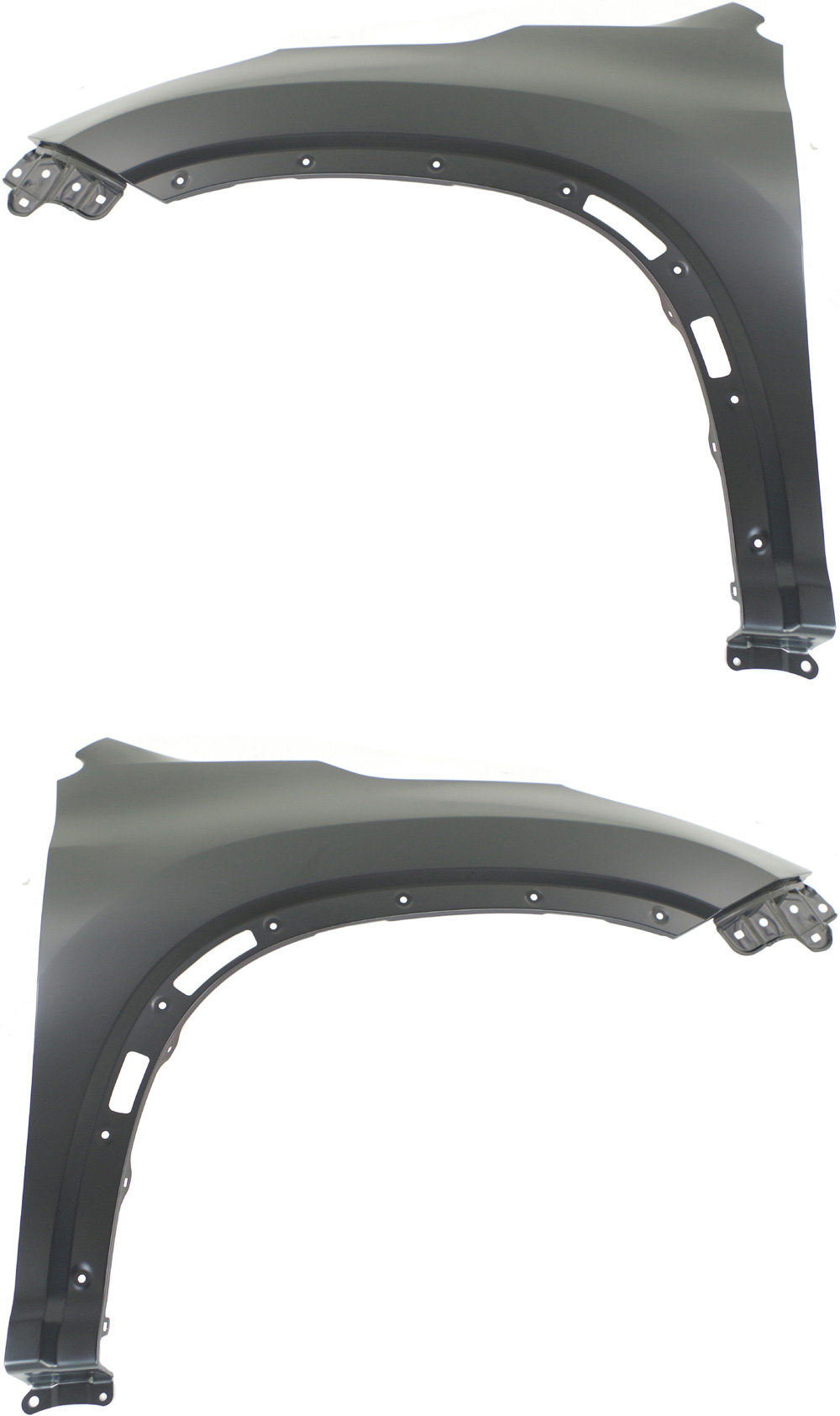 AM HIGHLANDER 14-19 FRONT FENDER RH AND LH Primed CAPA SKU SET REPT220195Q Partslink TO1241251C TO1240251C OEM 538010E110-538020E100