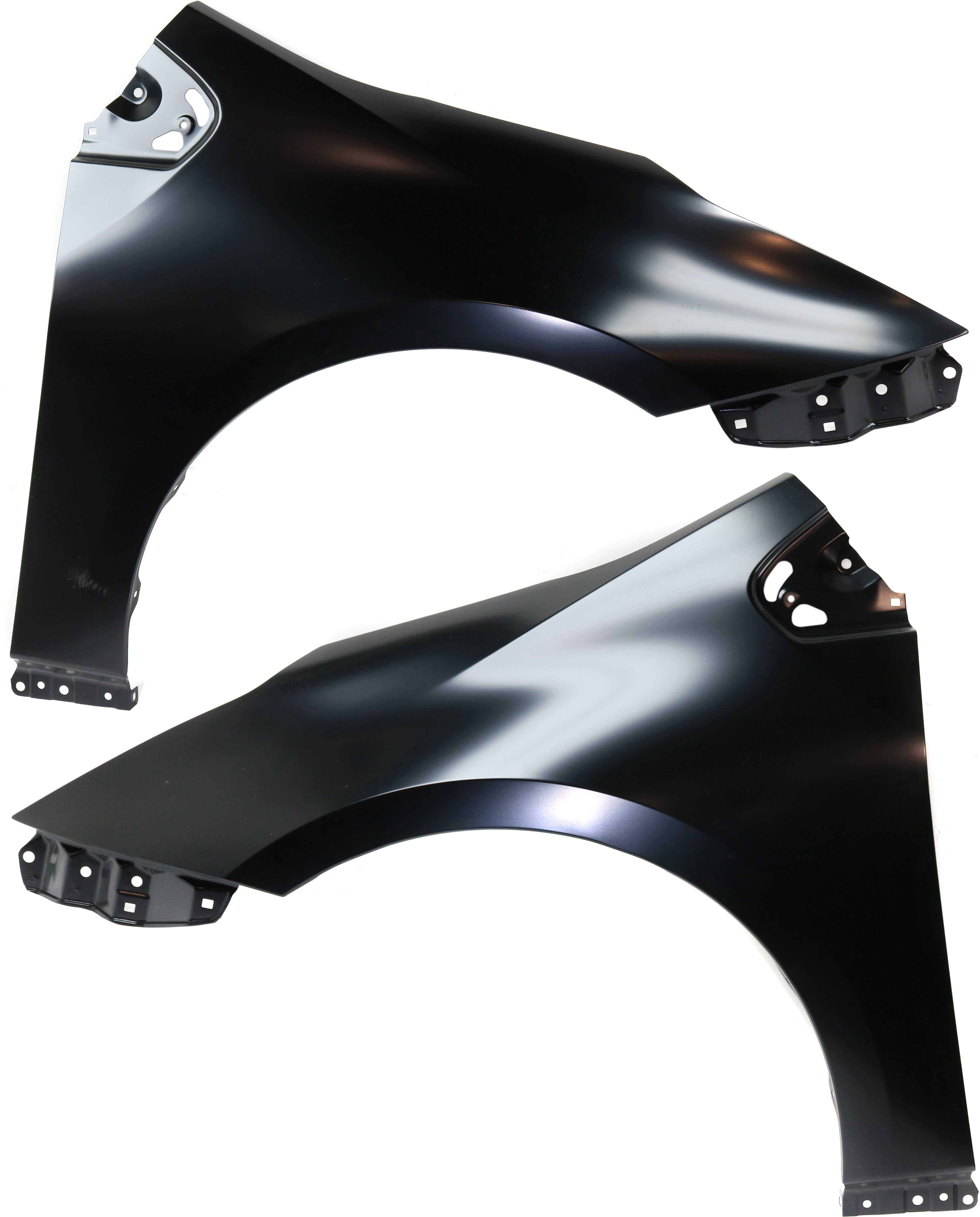 AM PRIUS 16-22 FRONT FENDER RH AND LH Primed Steel CAPA SKU SET REPT220307Q Partslink TO1241263C TO1240263C OEM 5380147080-5380247100