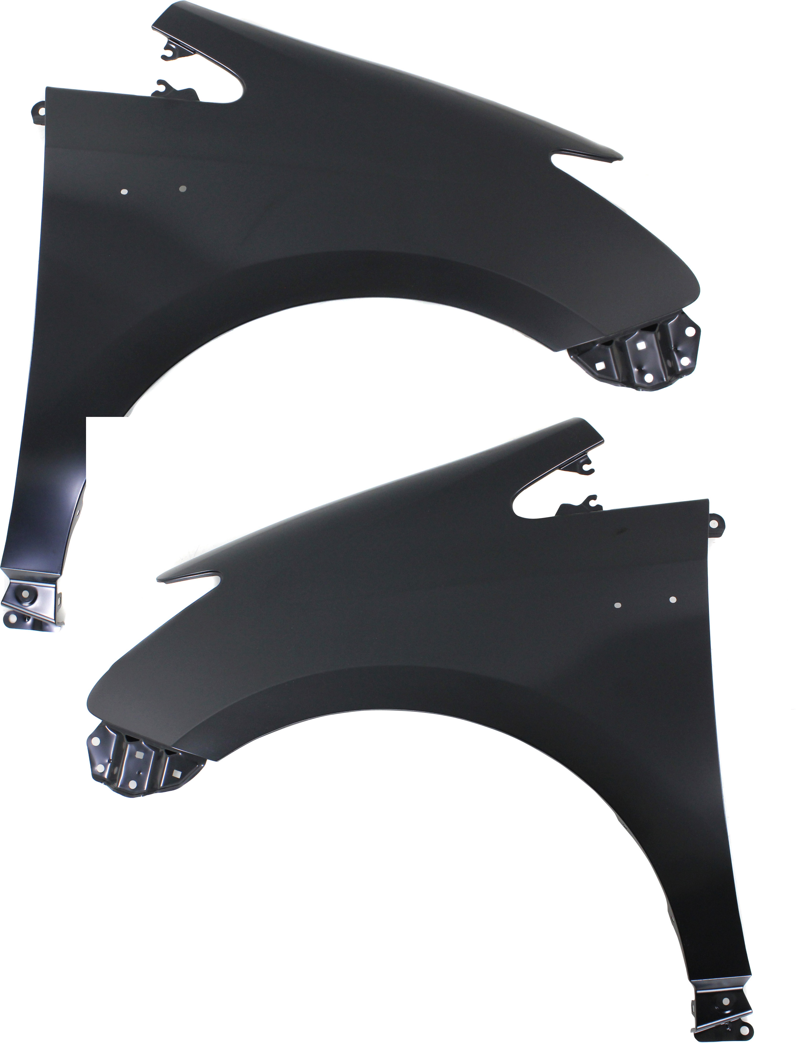 AM PRIUS V 12-18 FRONT FENDER RH AND LH Primed Steel CAPA SKU SET REPT220311Q Partslink TO1241255C TO1240255C OEM 5380147060-5380247080