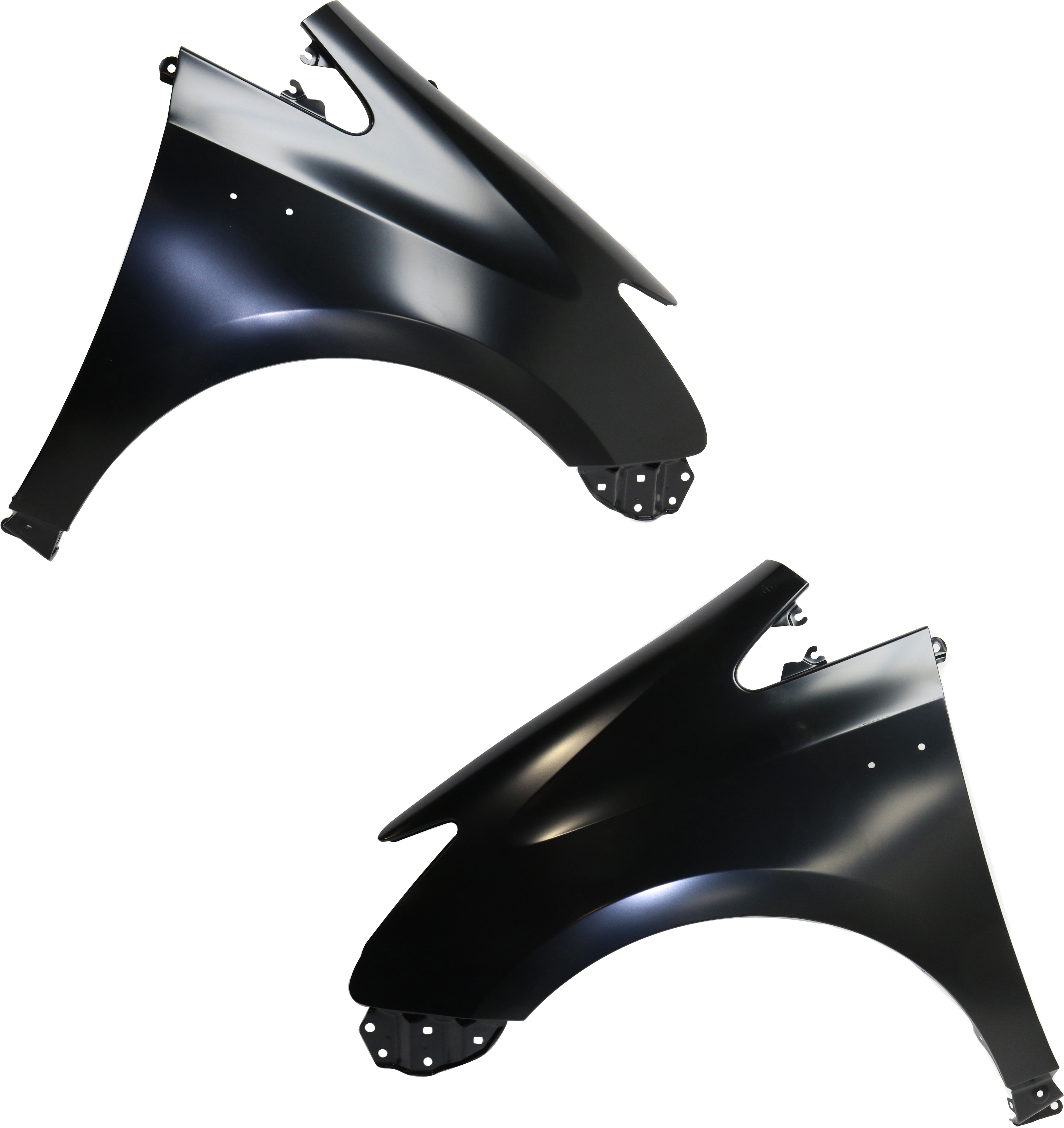AM PRIUS V 12-18 FRONT FENDER RH AND LH Primed Steel SKU SET REPT220311 Partslink TO1241255 TO1240255 OEM 5380147060-5380247080