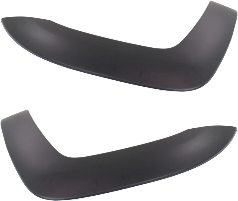 AM TACOMA 05-15 FRONT WHEEL OPENING MOLDING RH AND LH OE Style Textured Black Type 2 Large Flare Exc. X Runner Model SKU SET REPT221305 Partslink TO1269106 TO1268106 OEM 7587104030-7587204030