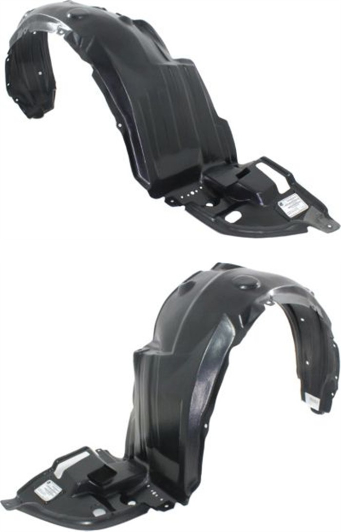 AM COROLLA 11-13 FRONT FENDER LINER RH AND LH SKU SET REPT222133 Partslink TO1248162 TO1249162 OEM 5387502370-5387602370