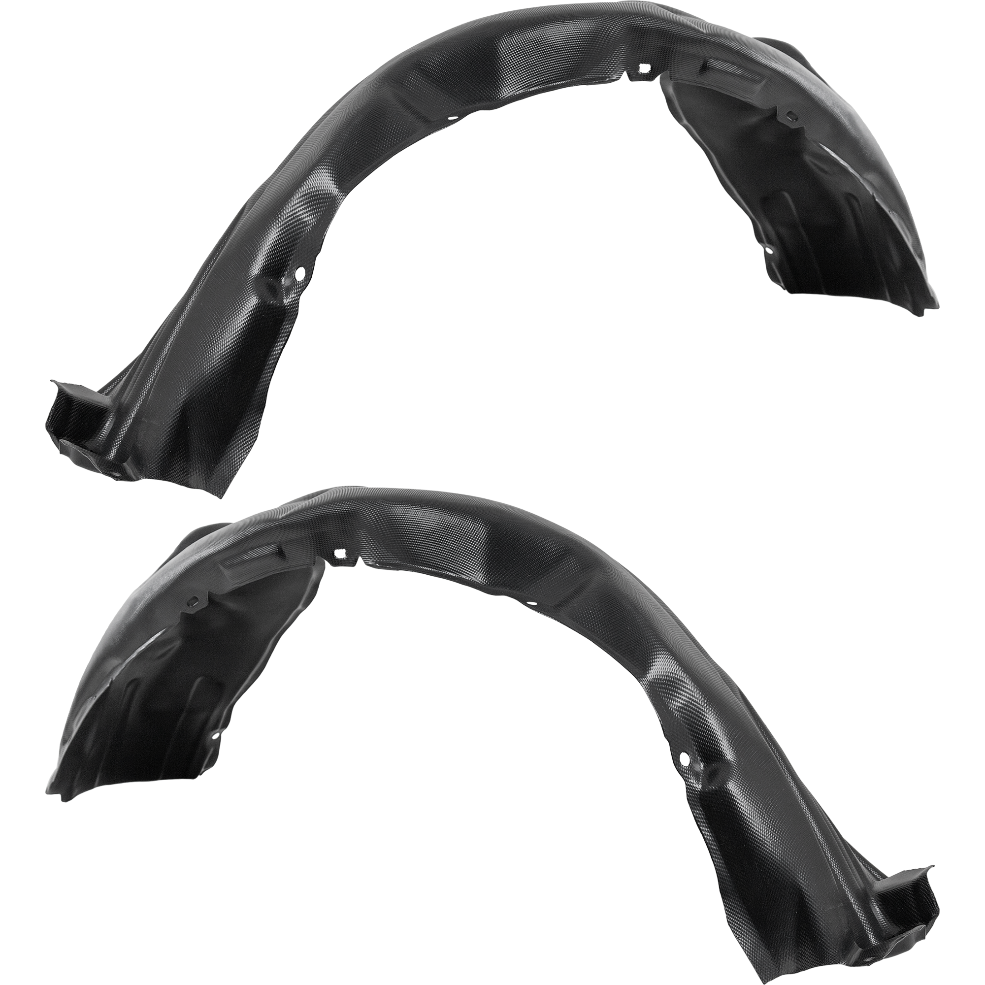 AM CAMRY 12-14 FRONT FENDER LINER RH AND LH L LE XLE Hybrid Models SKU SET REPT222135 Partslink TO1249160 TO1248160 OEM 5387506120-5387606120