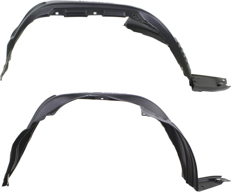 AM 4RUNNER 10-13 FRONT FENDER LINER RH AND LH 17 in. Wheels SKU SET REPT222139 Partslink TO1249159 TO1248159 OEM 5387535130-5387635120