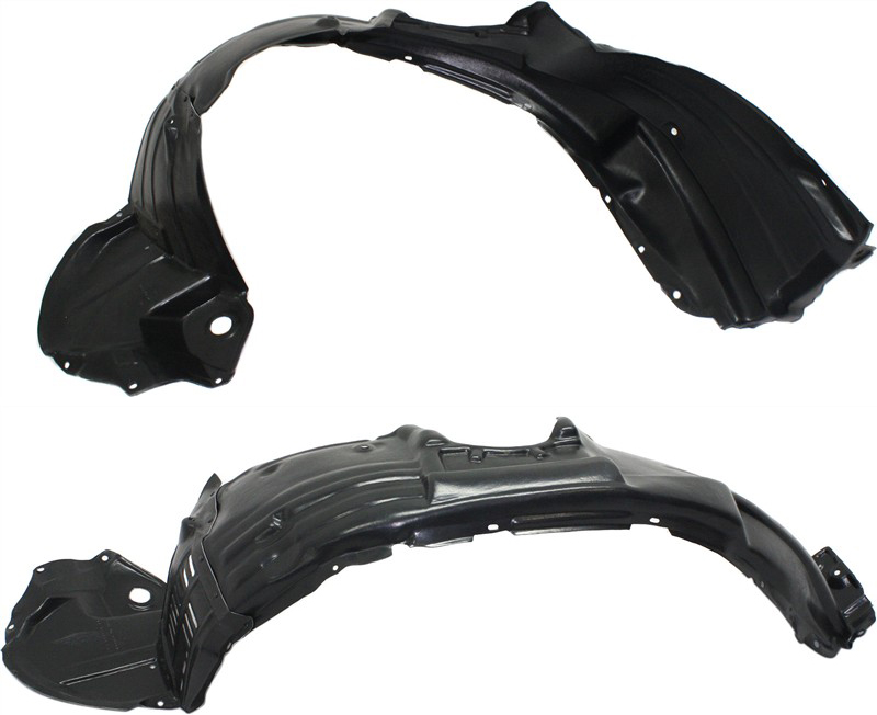 AM HIGHLANDER 11-13 FRONT FENDER LINER RH AND LH w o Metal Hybrid Model SKU SET REPT222159 Partslink TO1249180 TO1248180 OEM 5380548120-5380648130