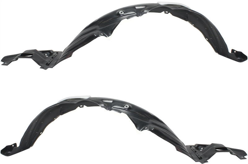 AM COROLLA 14-16 FRONT FENDER LINER RH AND LH SKU SET REPT222165 Partslink TO1249178 TO1248178 OEM 5387502460-5387602480