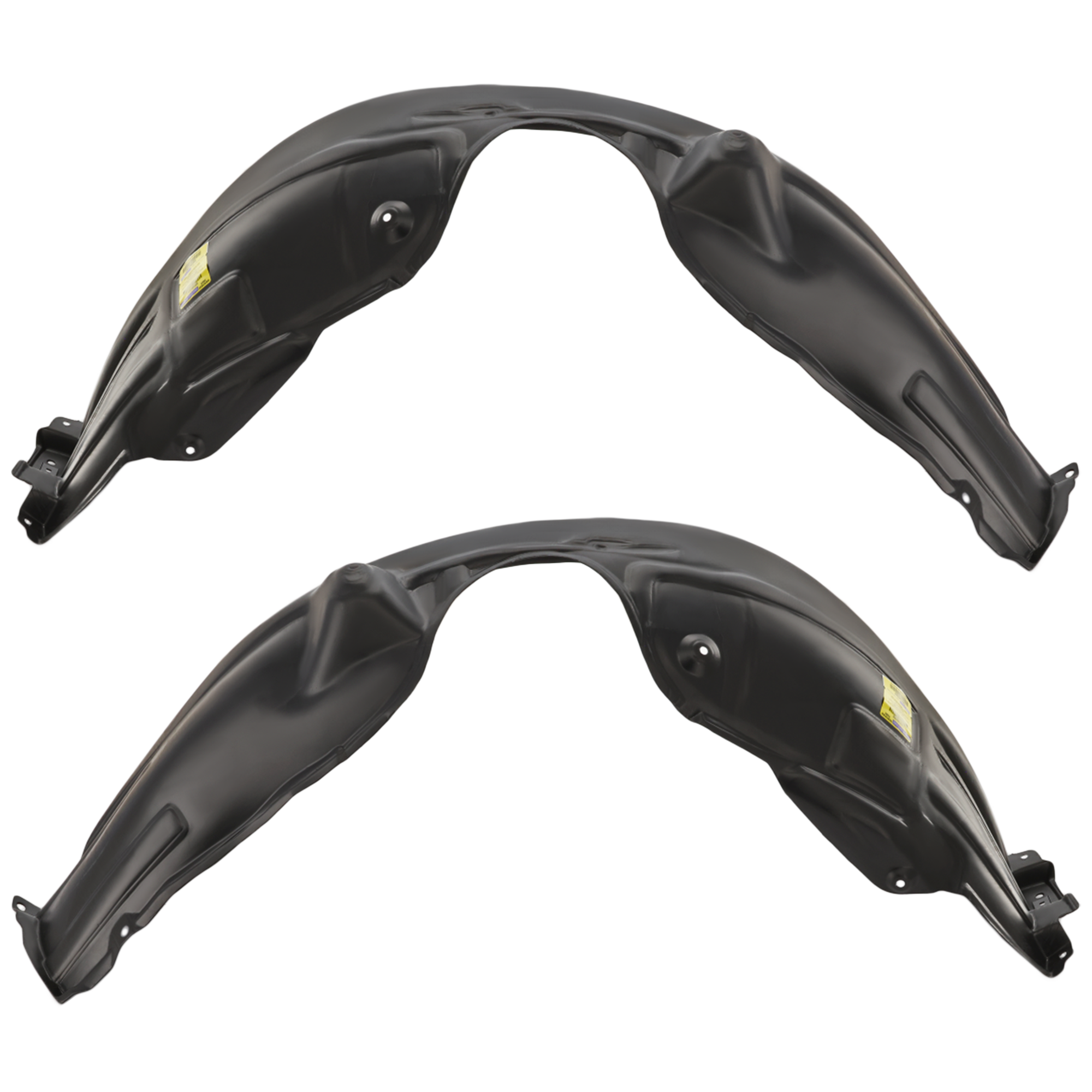 AM AVALON 13-18 FRONT FENDER LINER RH AND LH Plastic Vacuum Form Assembly w Extension Sheet CAPA SKU SET REPT222171Q Partslink TO1249177C TO1248177C OEM 5387507020-5387607021