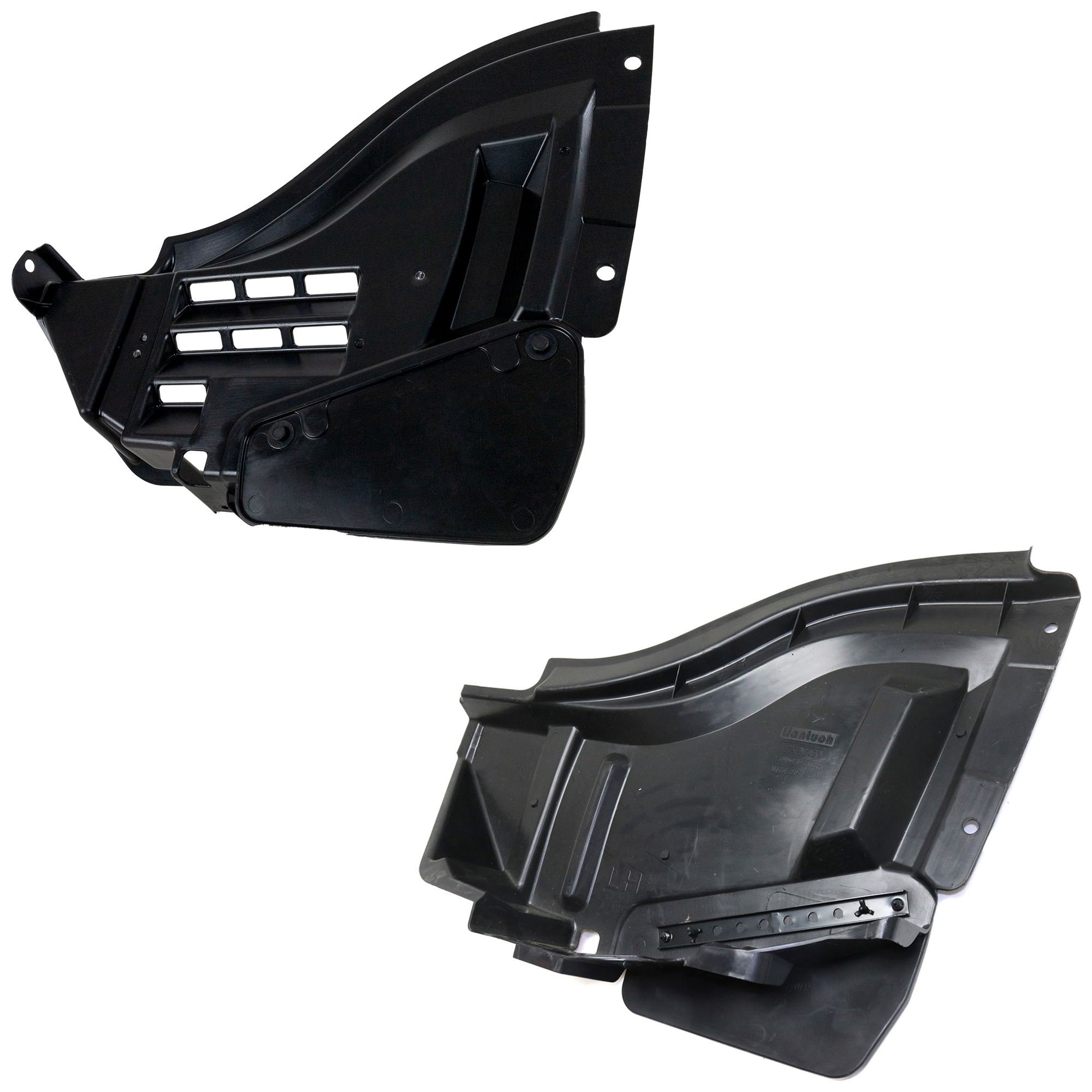 AM TUNDRA 14-21 FRONT FENDER LINER RH AND LH Front Section CAPA SKU SET REPT222185Q Partslink TO1249192C TO1248192C OEM 538050C040-538060C040