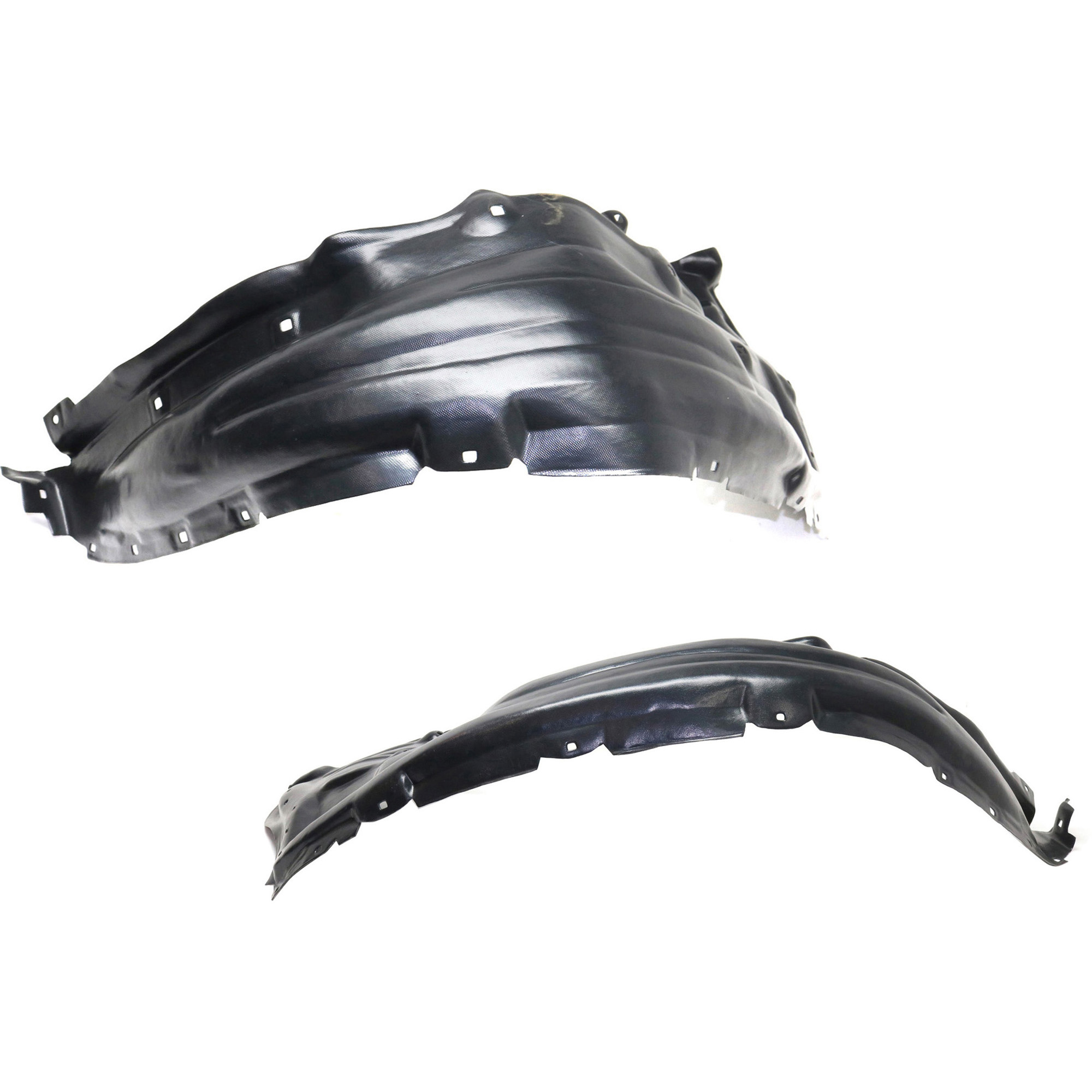 AM TUNDRA 14-21 FRONT FENDER LINER RH AND LH Rear Section w o Cold Climate Spec SKU SET REPT222187 Partslink TO1249190 TO1248190 OEM 538750C080-538760C070