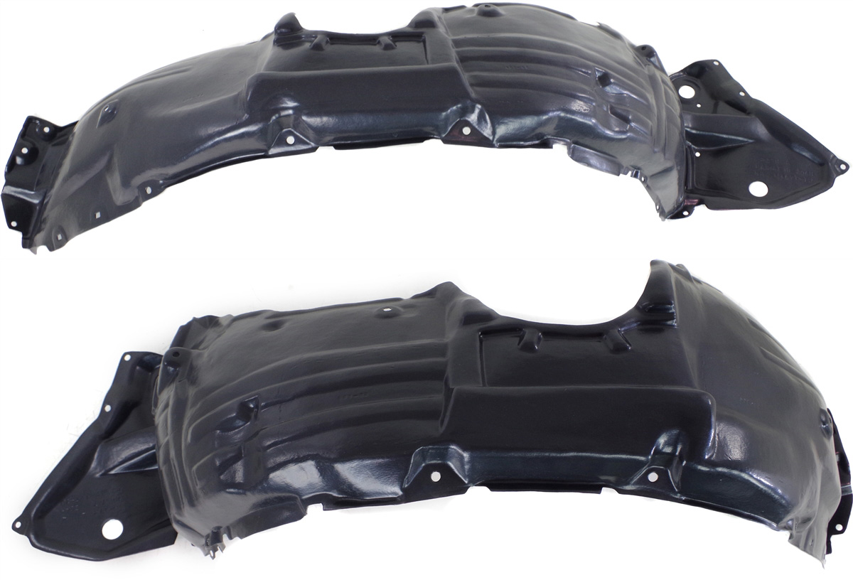 AM HIGHLANDER 14-19 FRONT FENDER LINER RH AND LH 2.7L Eng w Extension Sheet SKU SET REPT222193 Partslink TO1249194 TO1248194 OEM 538050E110-538060E150