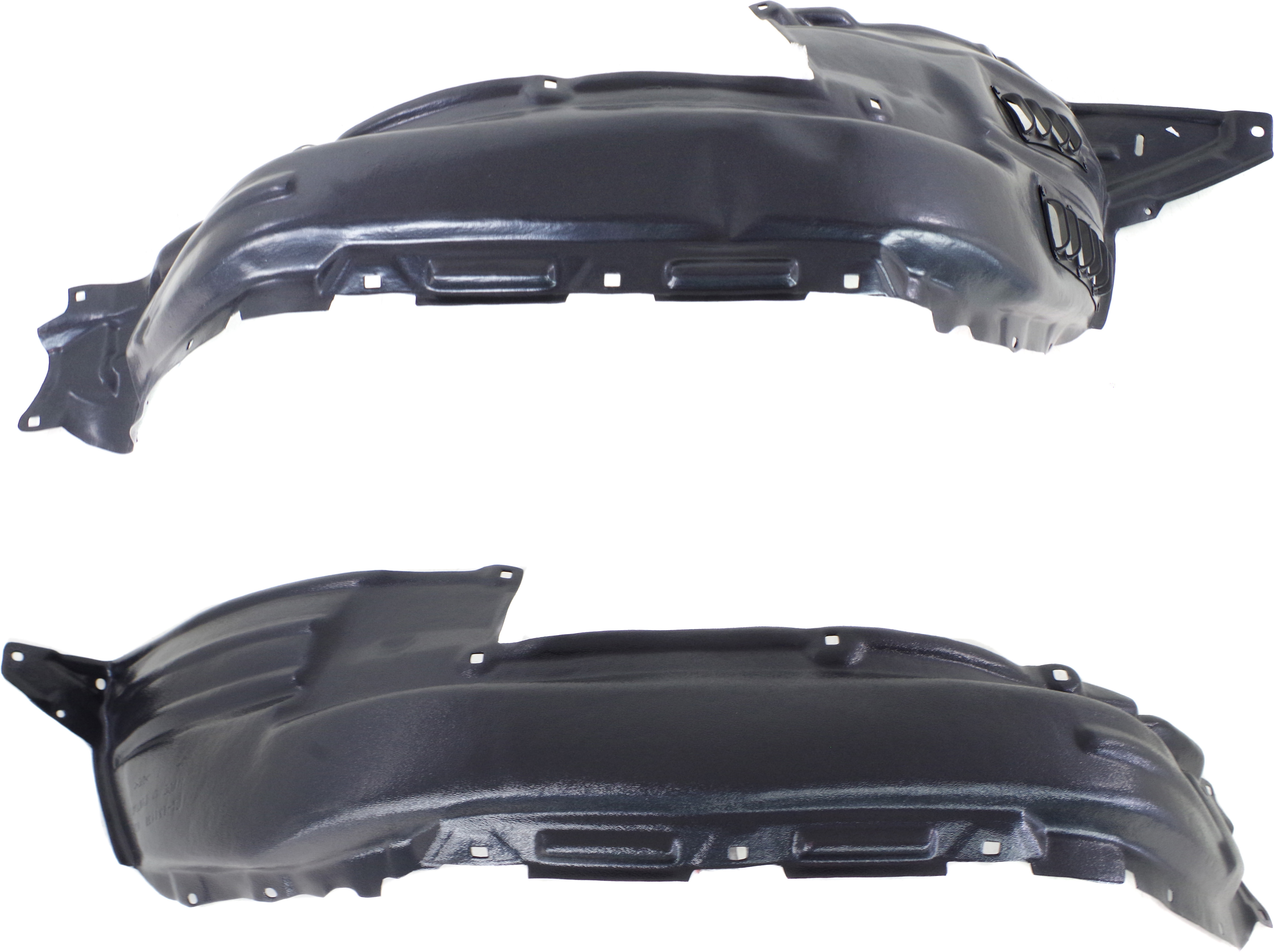 AM 4RUNNER 14-24 FRONT FENDER LINER RH AND LH 17 in. Wheels SKU SET REPT222197 Partslink TO1248198 TO1249198 OEM 5387535150-5387635150