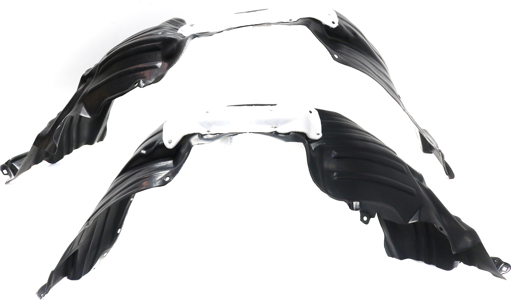 AM SIENNA 11-20 FRONT FENDER LINER RH AND LH w Insulation Foam and Extension Sheet Plastic Vacuum Form SE Model SKU SET REPT222303 Partslink TO1249167 TO1249204 TO1249230 TO1248167 TO1248204 TO1248230 OEM 5380508020-5380508040-53805080