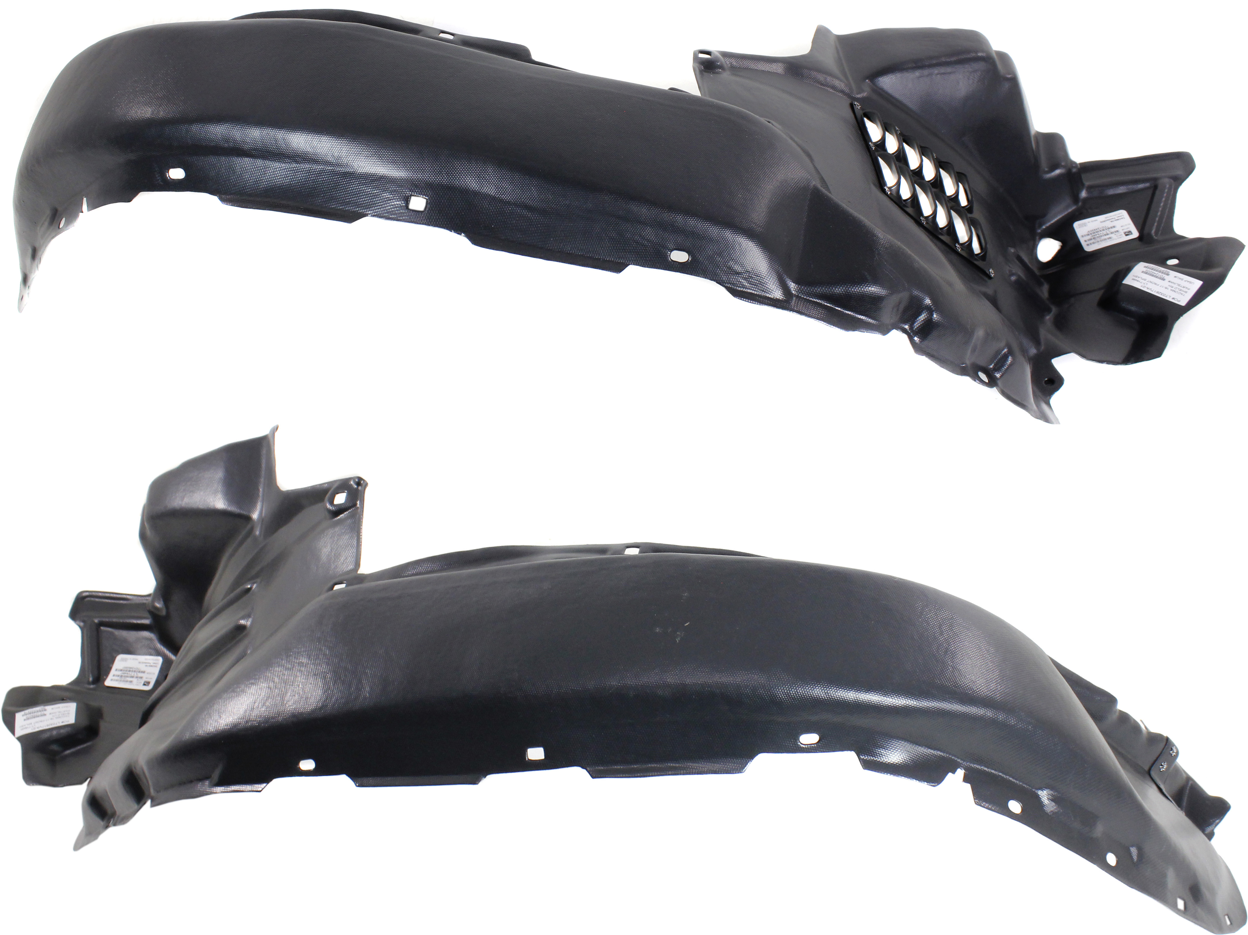 AM TACOMA 16-23 FRONT FENDER LINER RH AND LH Plastic Vacuum Form SKU SET REPT222317 Partslink TO1249205 TO1248205 OEM 5387504080-5387604080