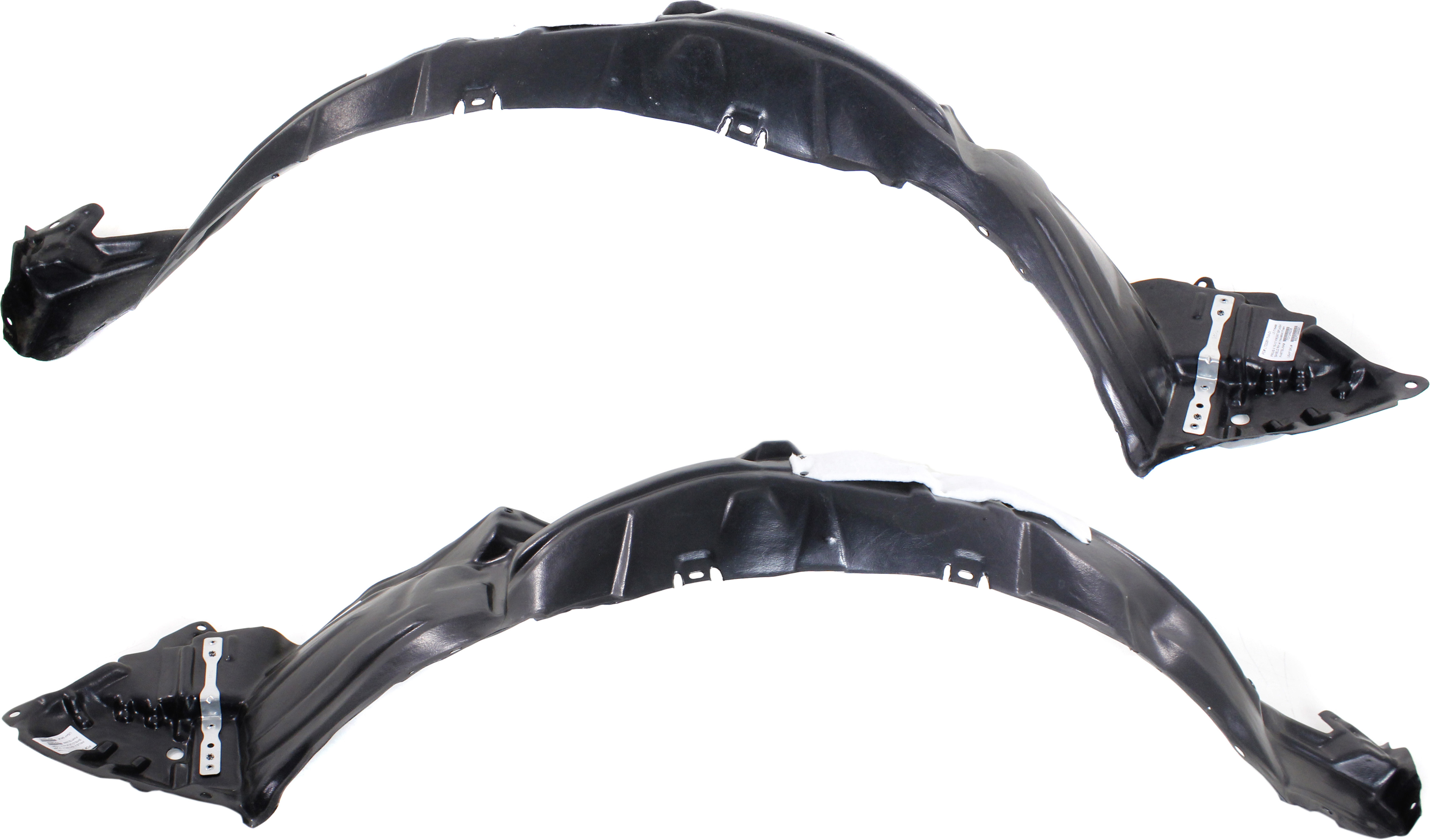 AM PRIUS V 15-18 FRONT FENDER LINER RH AND LH SKU SET REPT222321 Partslink TO1249208 TO1248208 OEM 5387547061-5387547060-53876470
