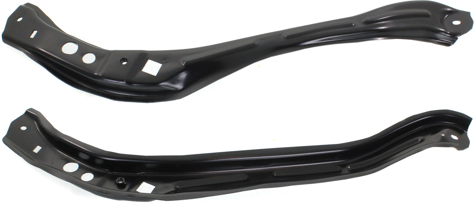 AM YARIS 07-12 RADIATOR SUPPORT RH AND LH Upper Brace Steel Sedan SKU SET REPT250121 Partslink TO1225303 TO1225304 OEM 5322152020-5322252020
