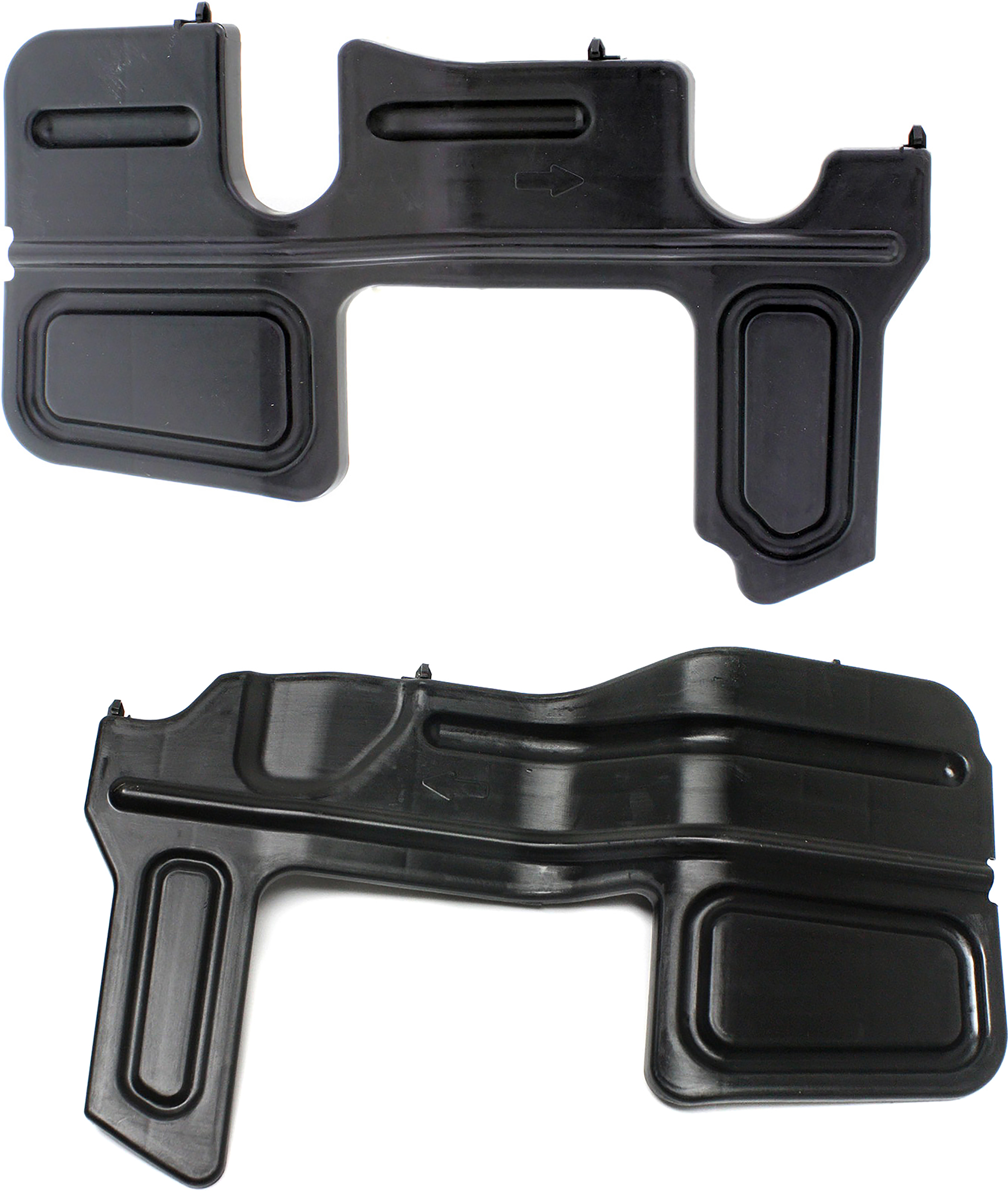 AM COROLLA 14-16 RADIATOR SUPPORT RH AND LH Side Deflector Plastic CAPA SKU SET REPT250507Q Partslink TO1225320C TO1225321C OEM 5329302140-5329402140