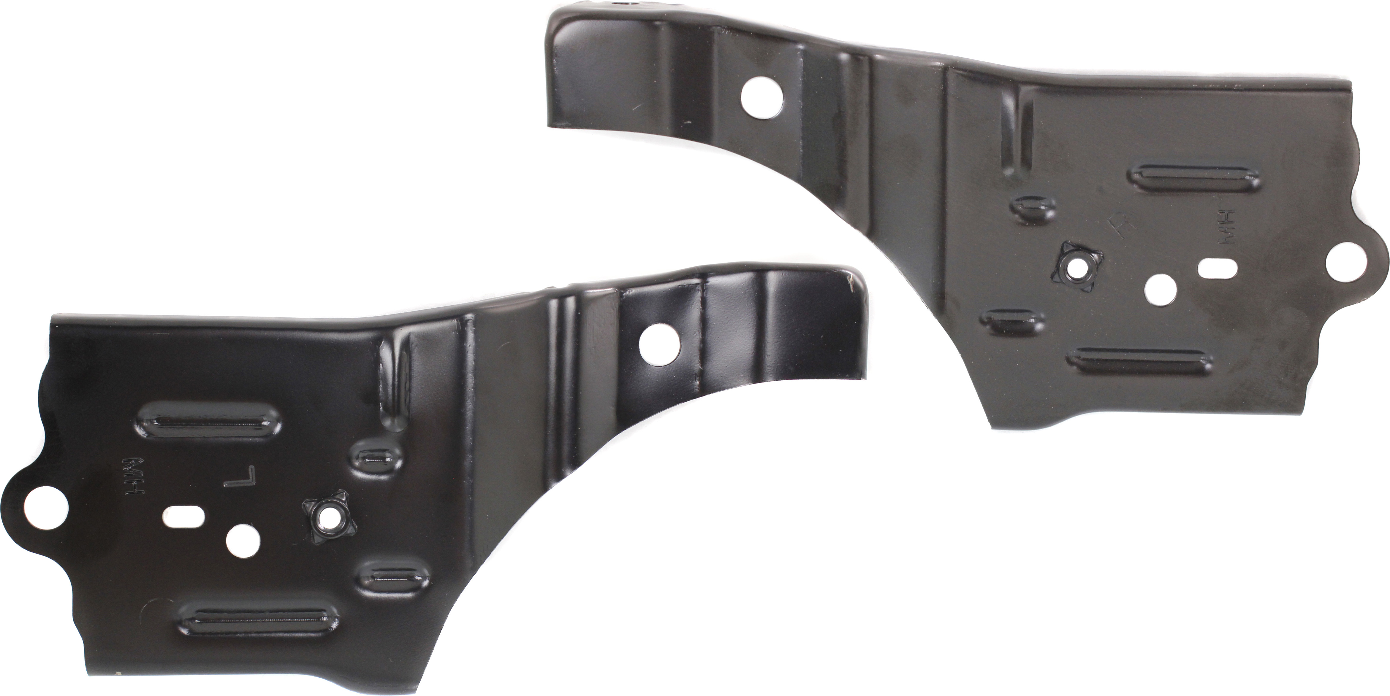 AM RAV4-06-12 RADIATOR SUPPORT BRACKET RH AND LH SKU SET REPT251505 Partslink TO1063104 TO1062104 OEM 521290R010-521390R010