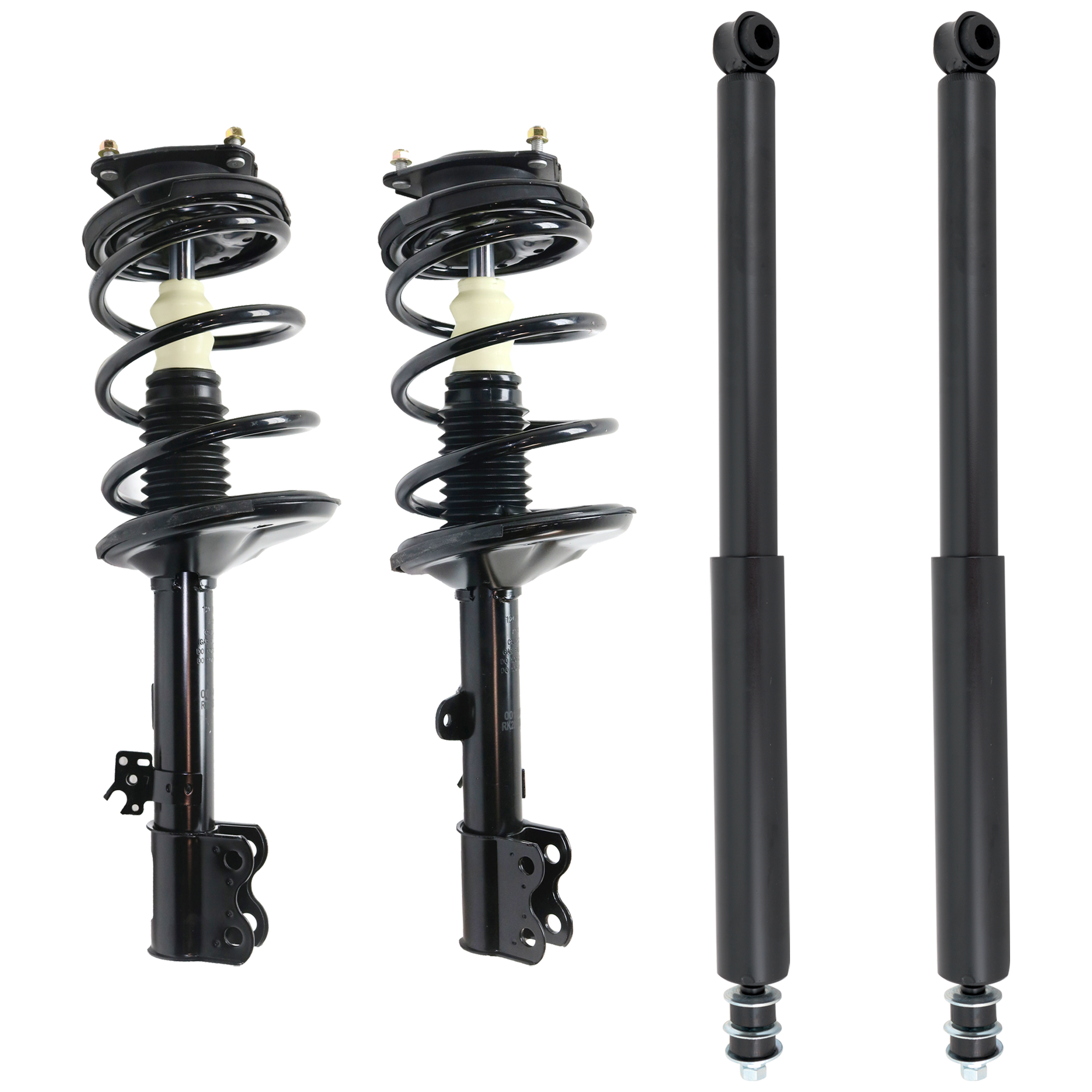 AM RAV4-01-05 FRONT AND REAR SHOCKS AND LOADED STRUTS RH AND LH Set of 4 SKU SET REPT280308-3