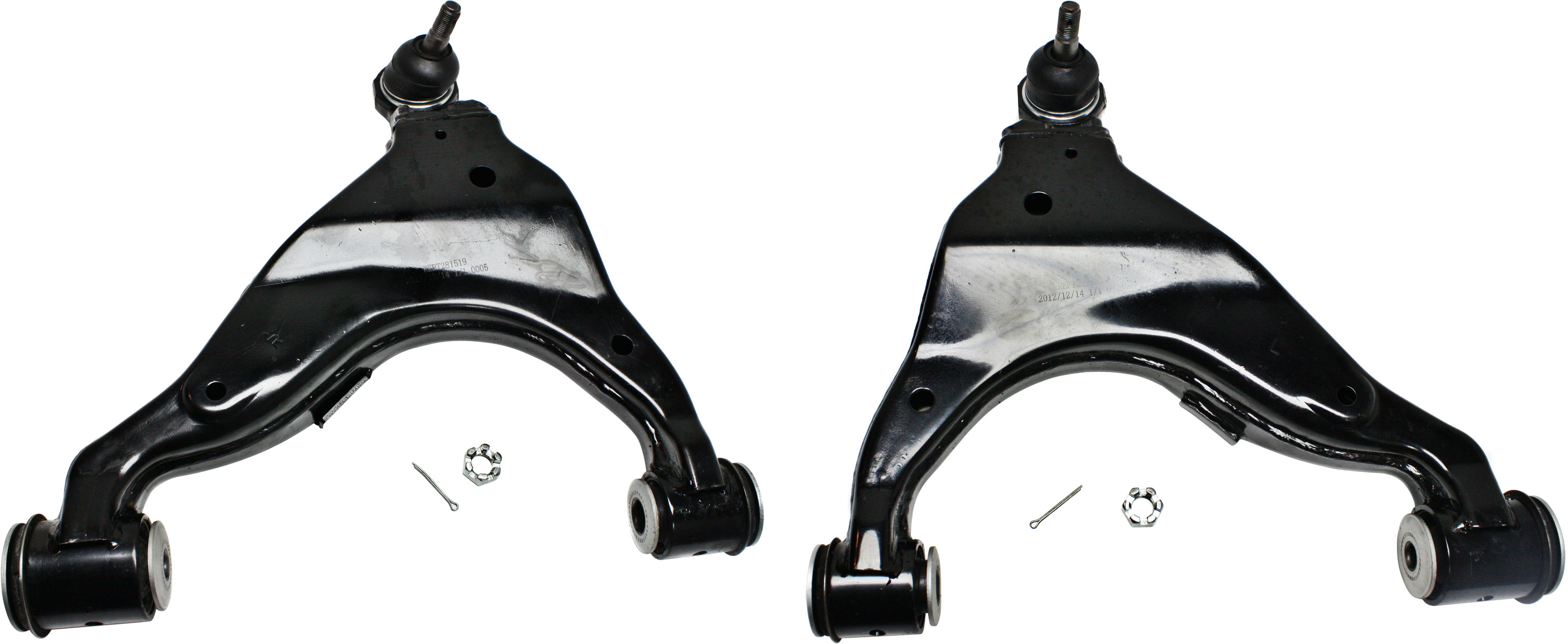 AM 4RUNNER GX470-03-09 FRONT CONTROL ARM RH AND LH Lower w Ball Joint and Bushing SKU SET REPT281519 OEM 4806860010-4806960010