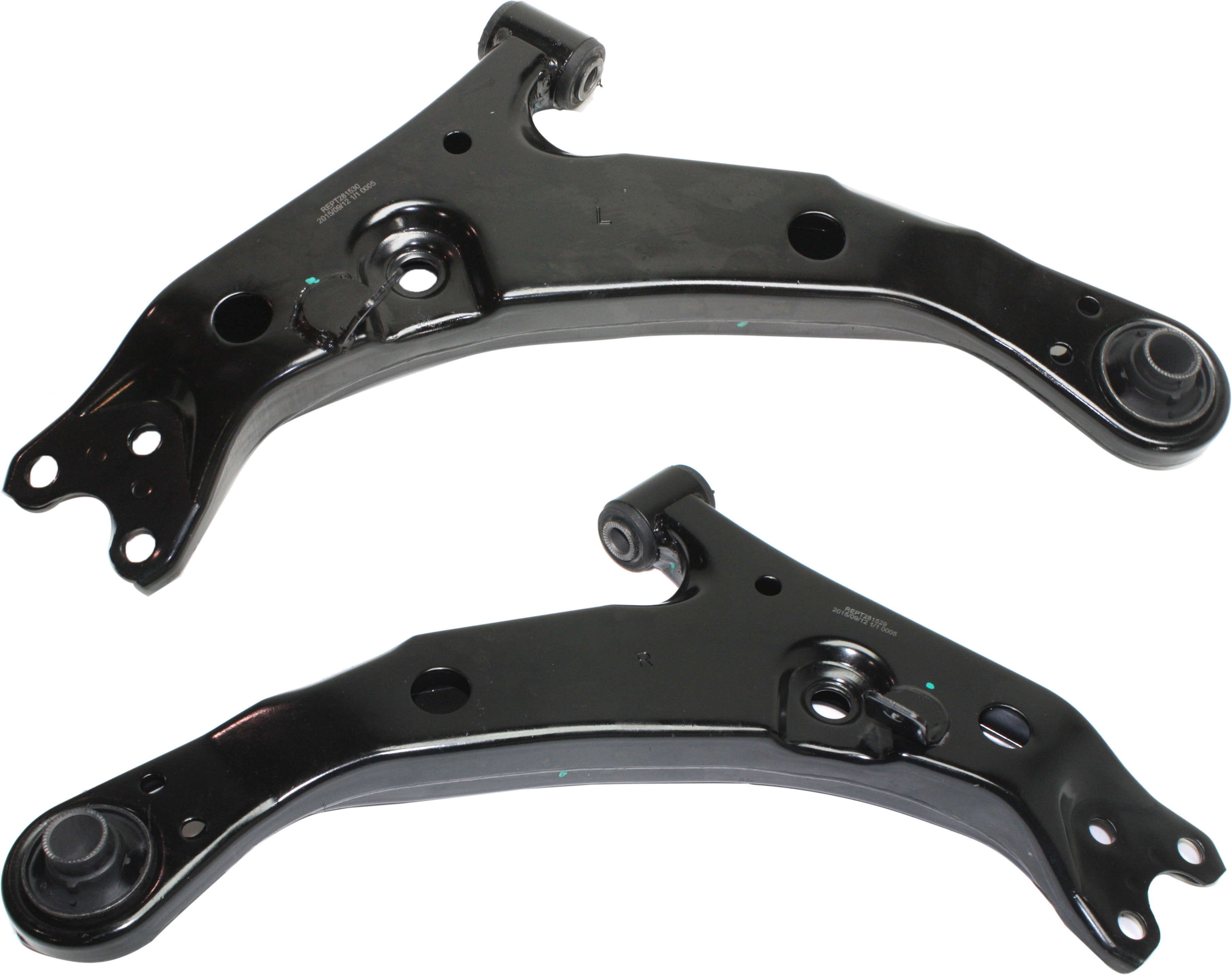 AM COROLLA 96-02 FRONT CONTROL ARM RH AND LH Lower Without Ball Joint SKU SET REPT281529 OEM 4806812160-4806812180-48069121