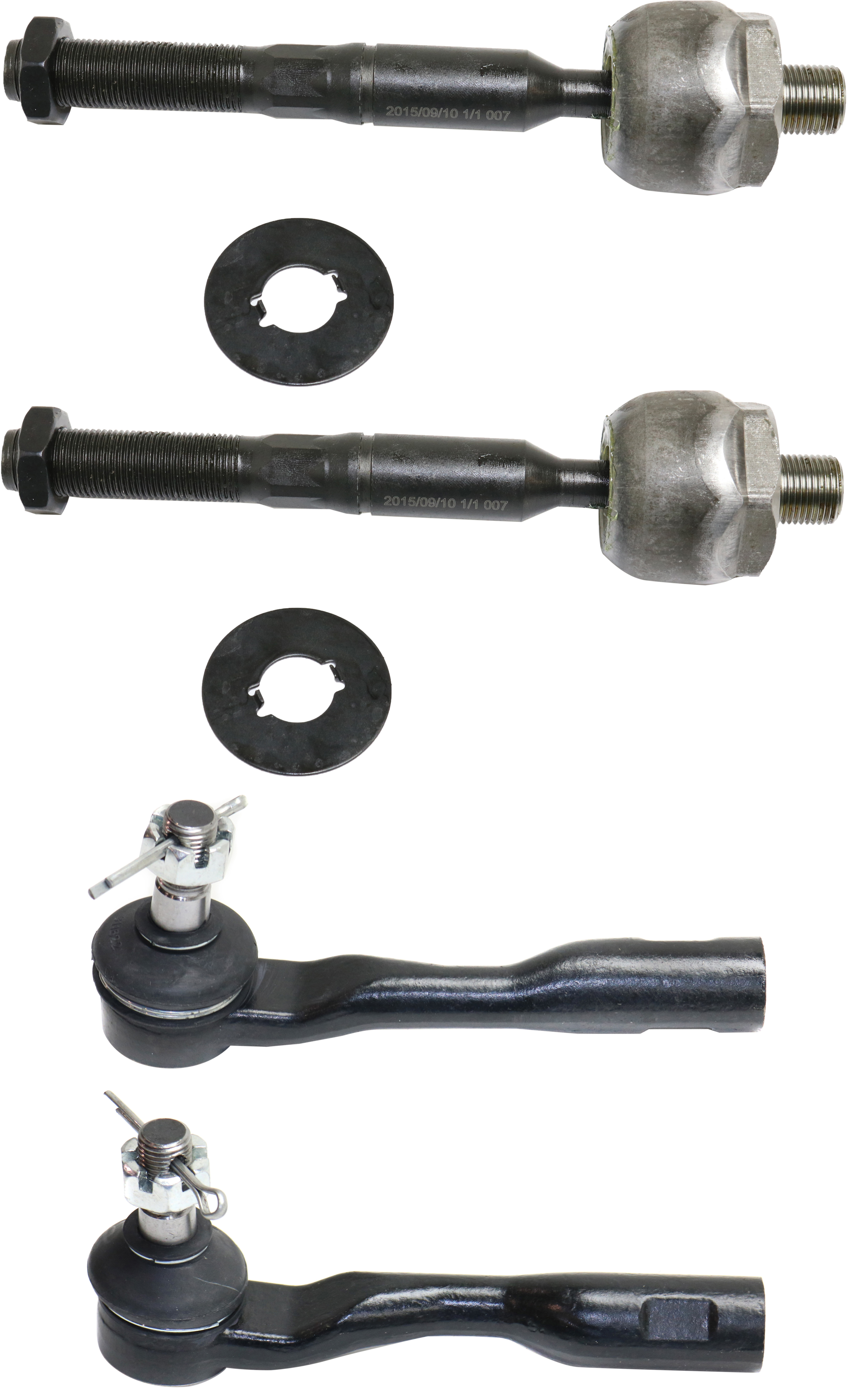 AM SEQUOIA 01-07 TUNDRA 00-06 FRONT TIE ROD END RH AND LH Inner and Outer SKU SET REPT282111-4 OEM 1014841-2693388-4012051-455030