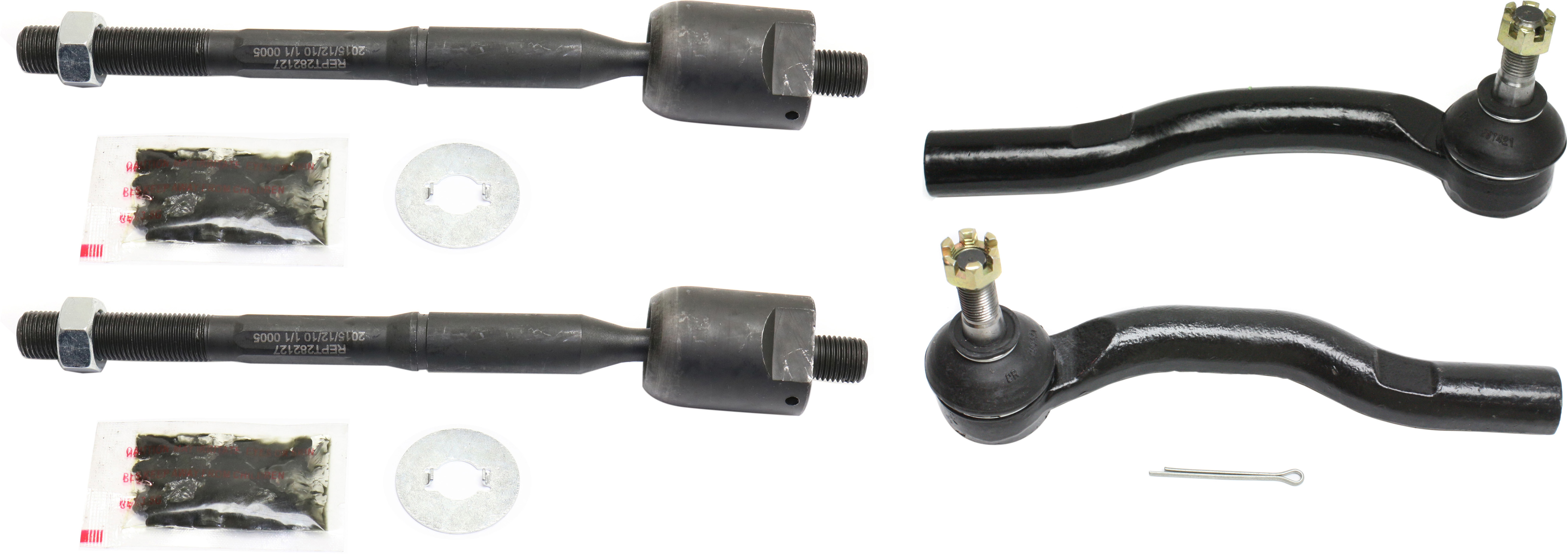 AM ES300 CAMRY 02-03 FRONT TIE ROD END RH AND LH Inner and Outer SKU SET REPT282113-4 OEM 1014881-2693231-4011894-454700